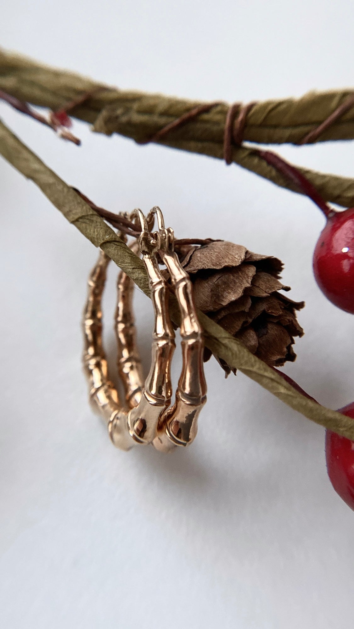 on hold // the bamboo hoops