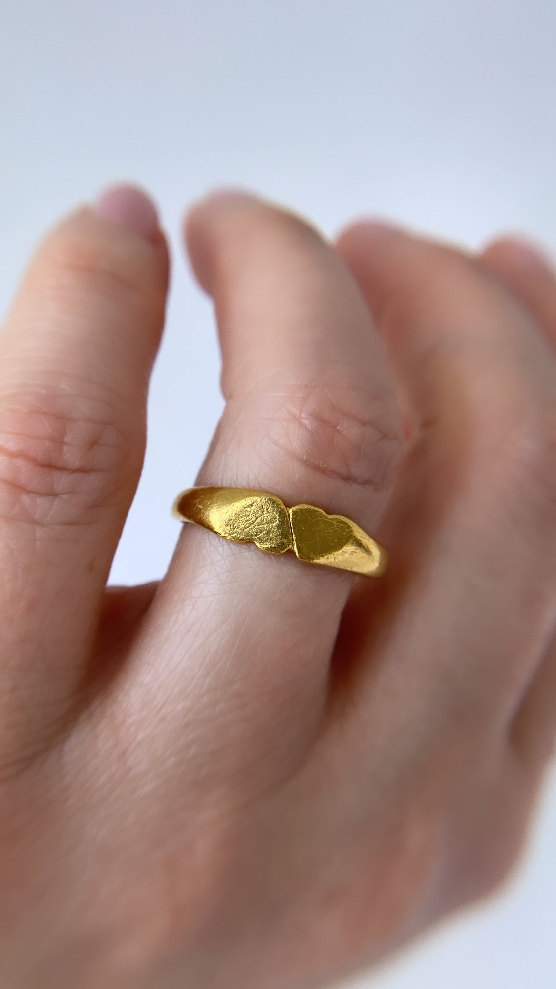 the 22ct georgian sweetheart ring