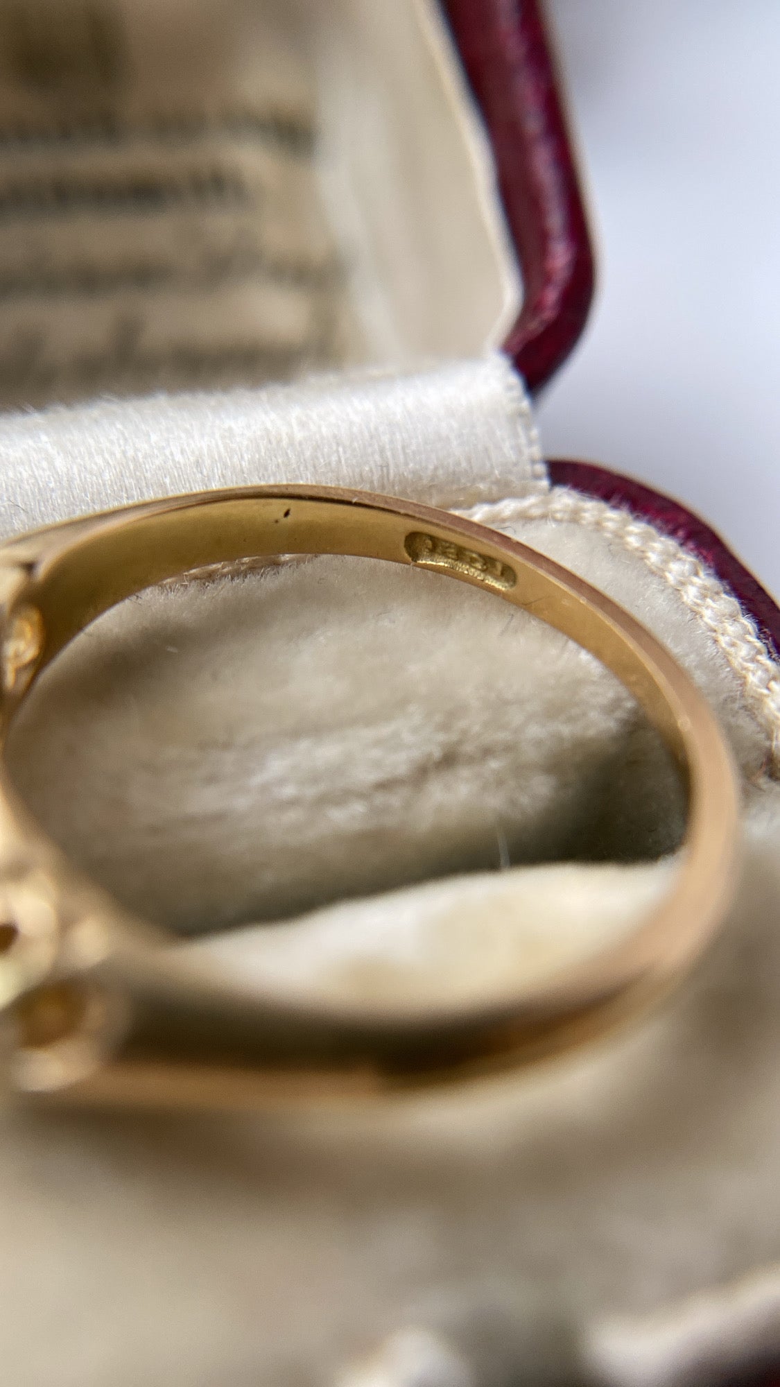 the diamond boat ring