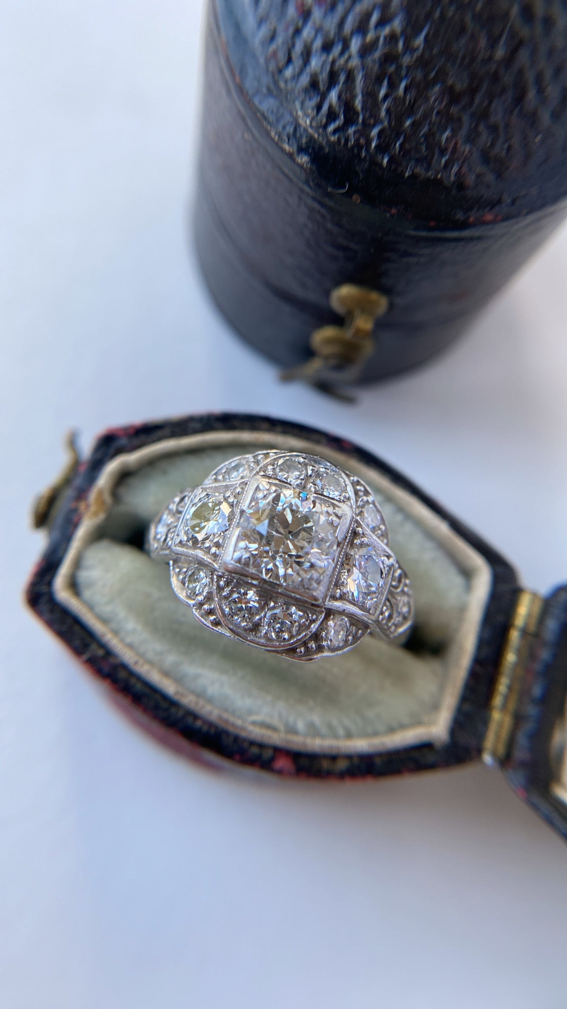 the art deco engagement ring