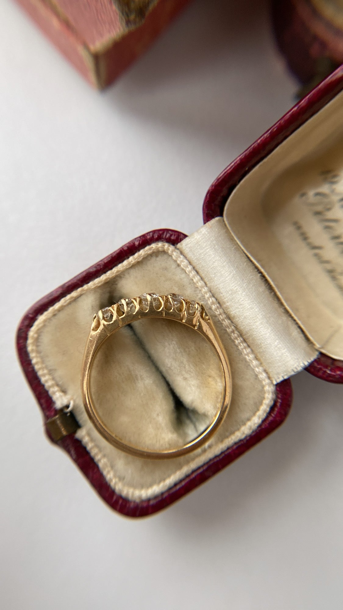 the diamond boat ring