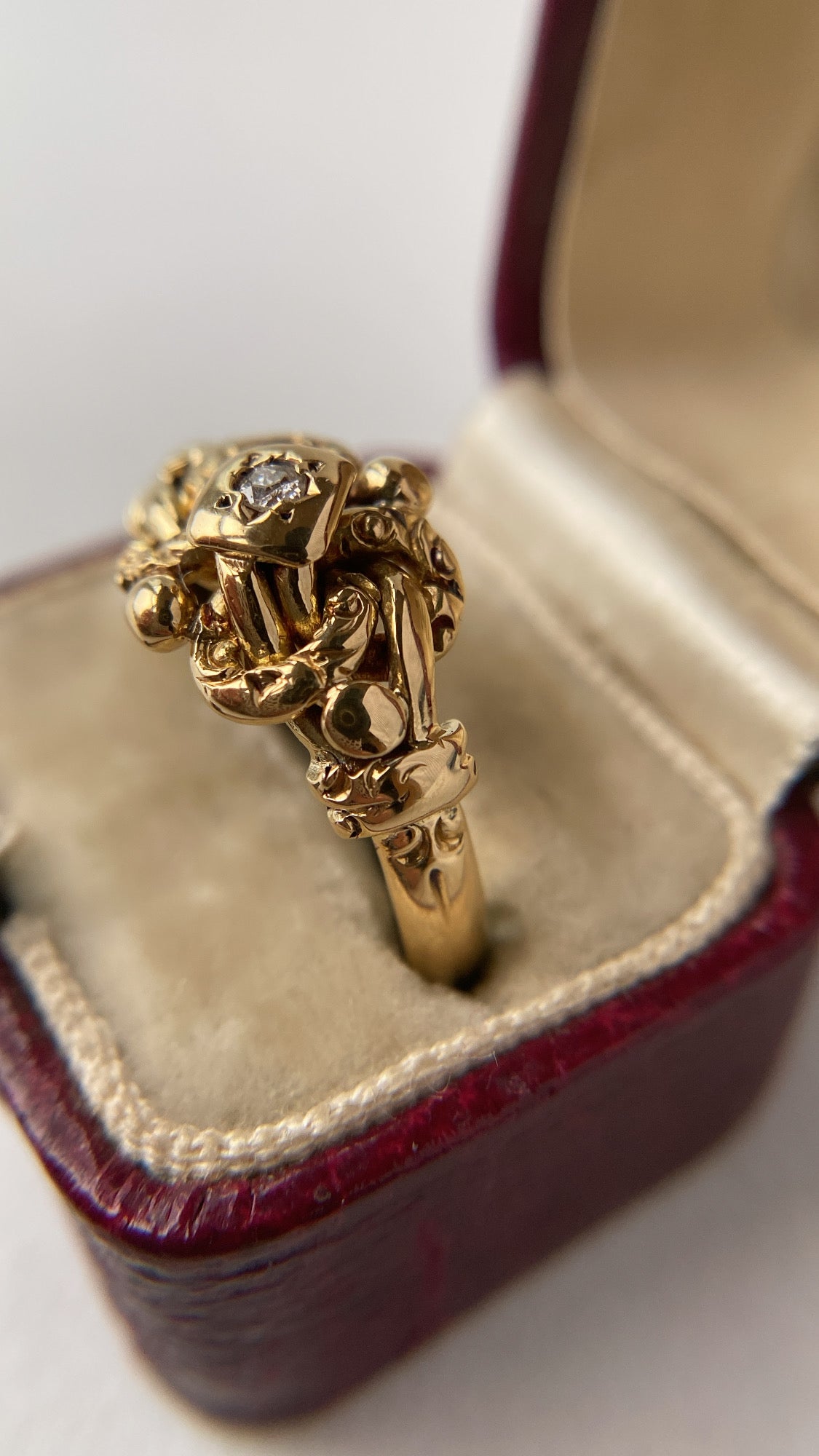 the antique knot ring