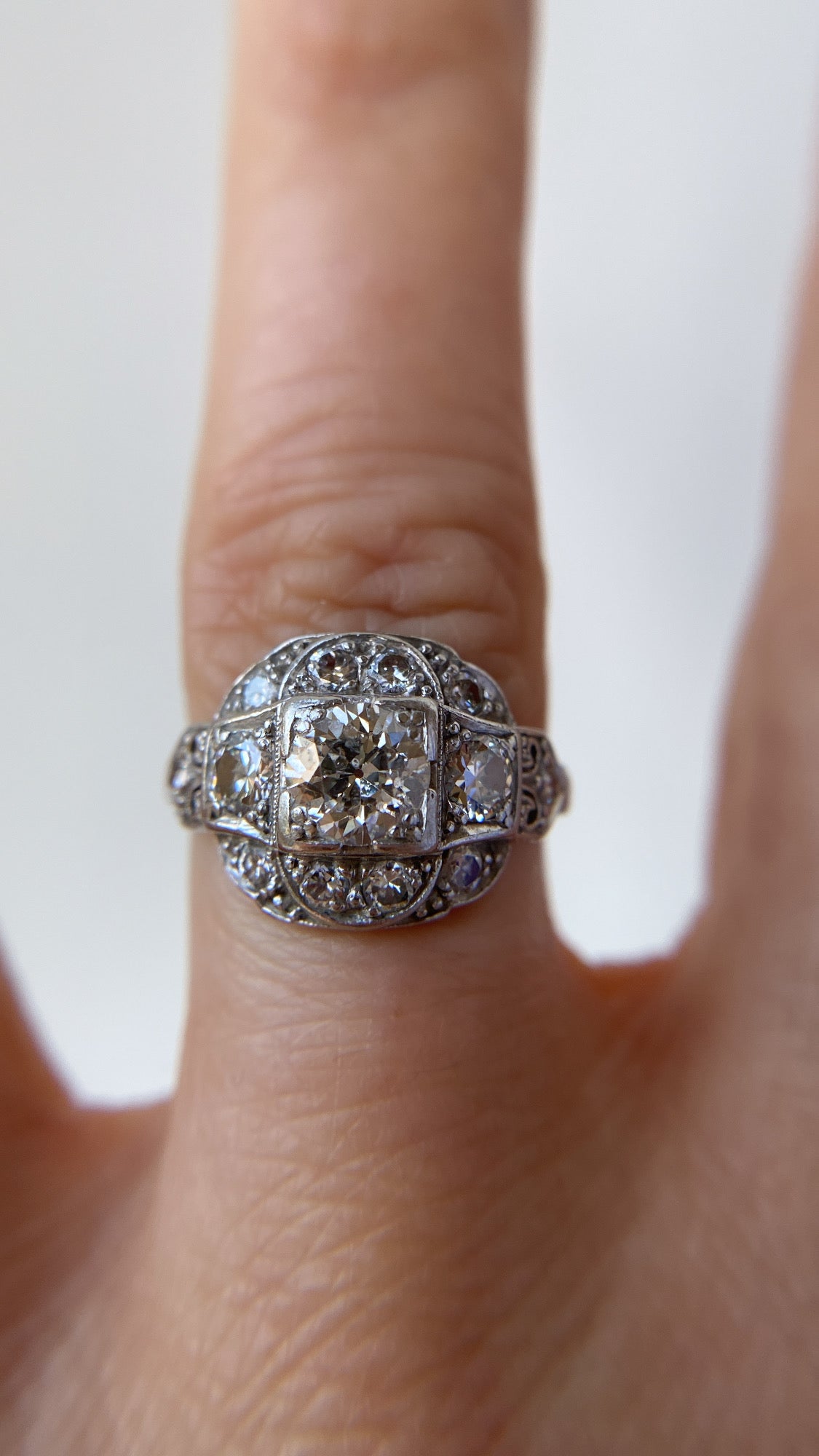 the art deco engagement ring
