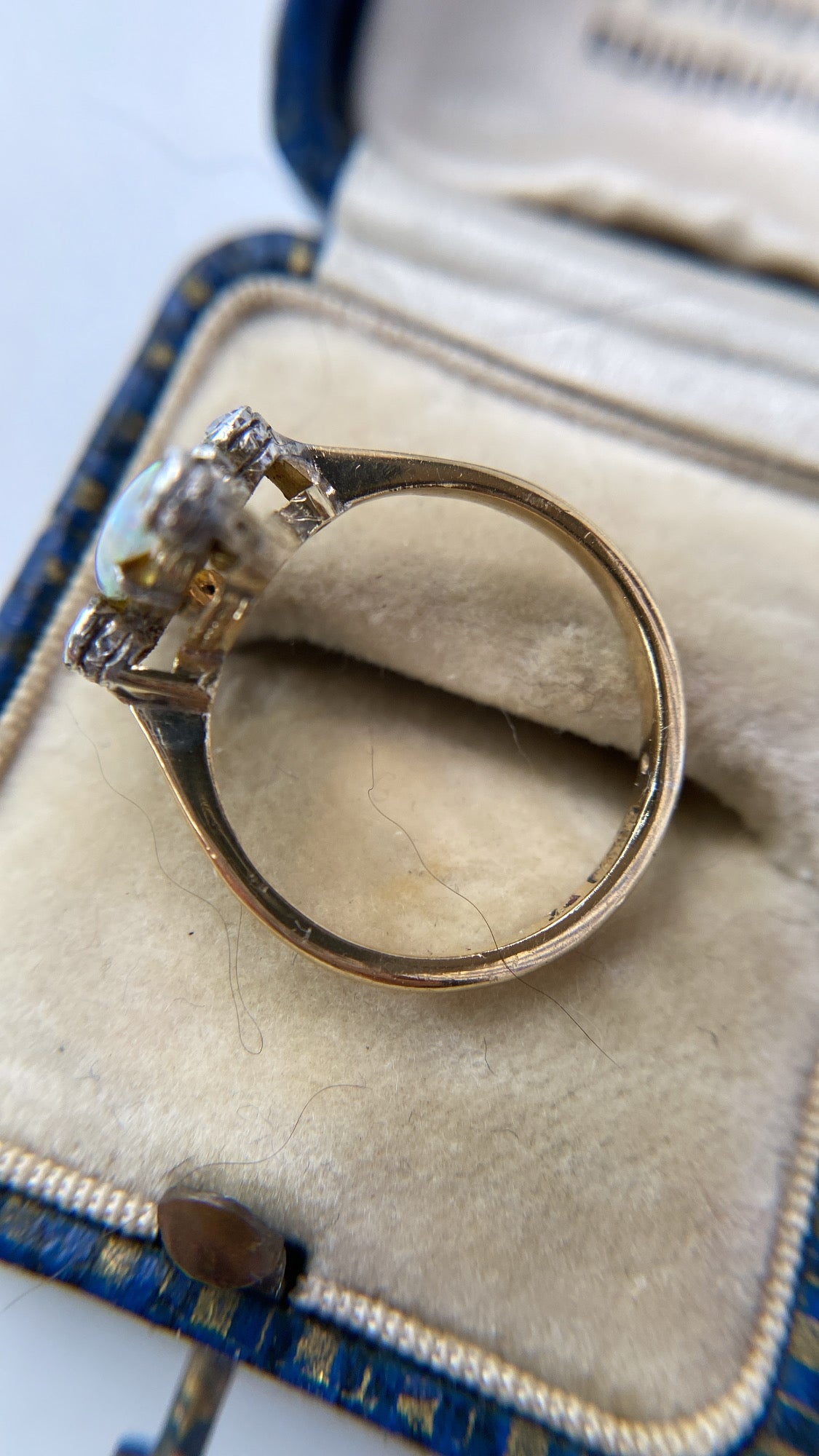 the rainbow opal ring