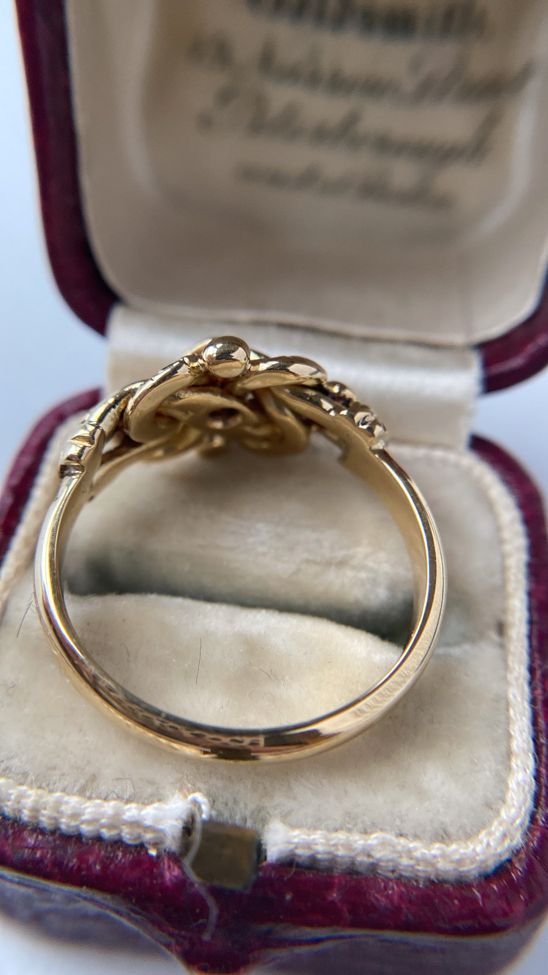 the antique knot ring