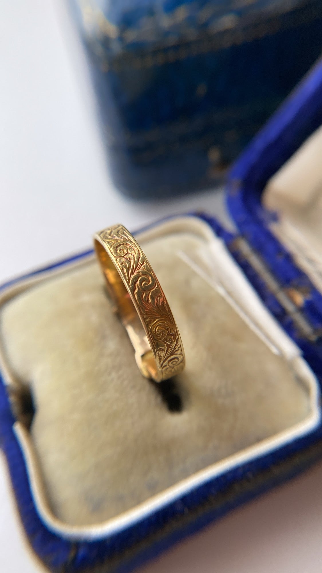 the sapphire buckle ring