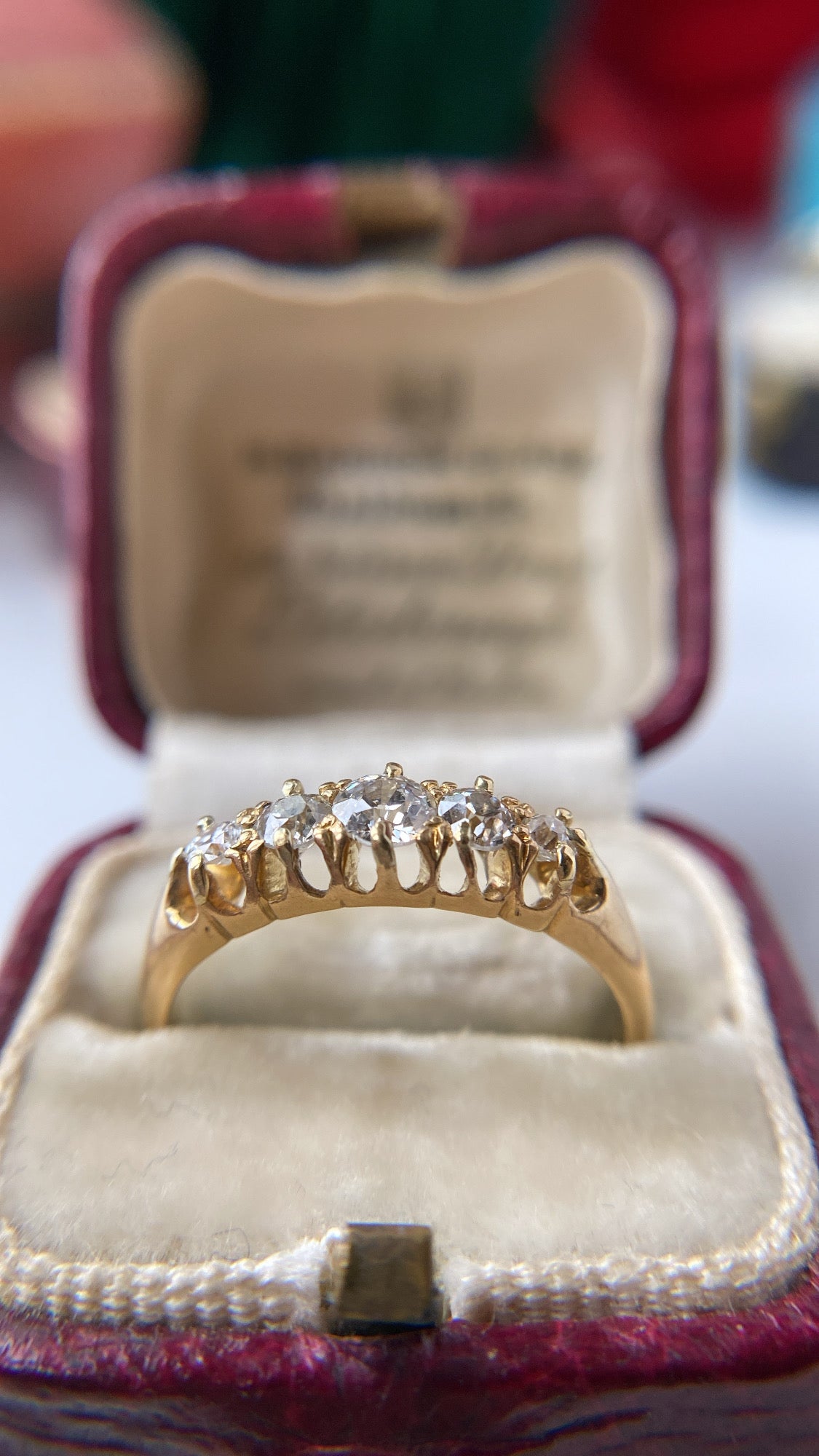 the diamond boat ring