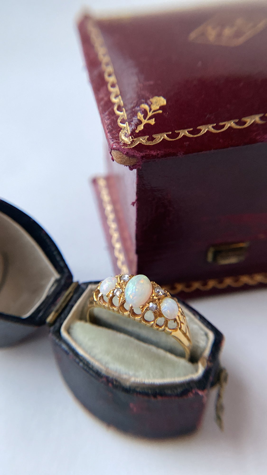 the opal three stone