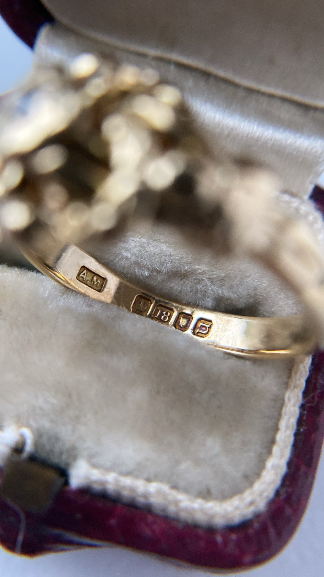 the antique knot ring