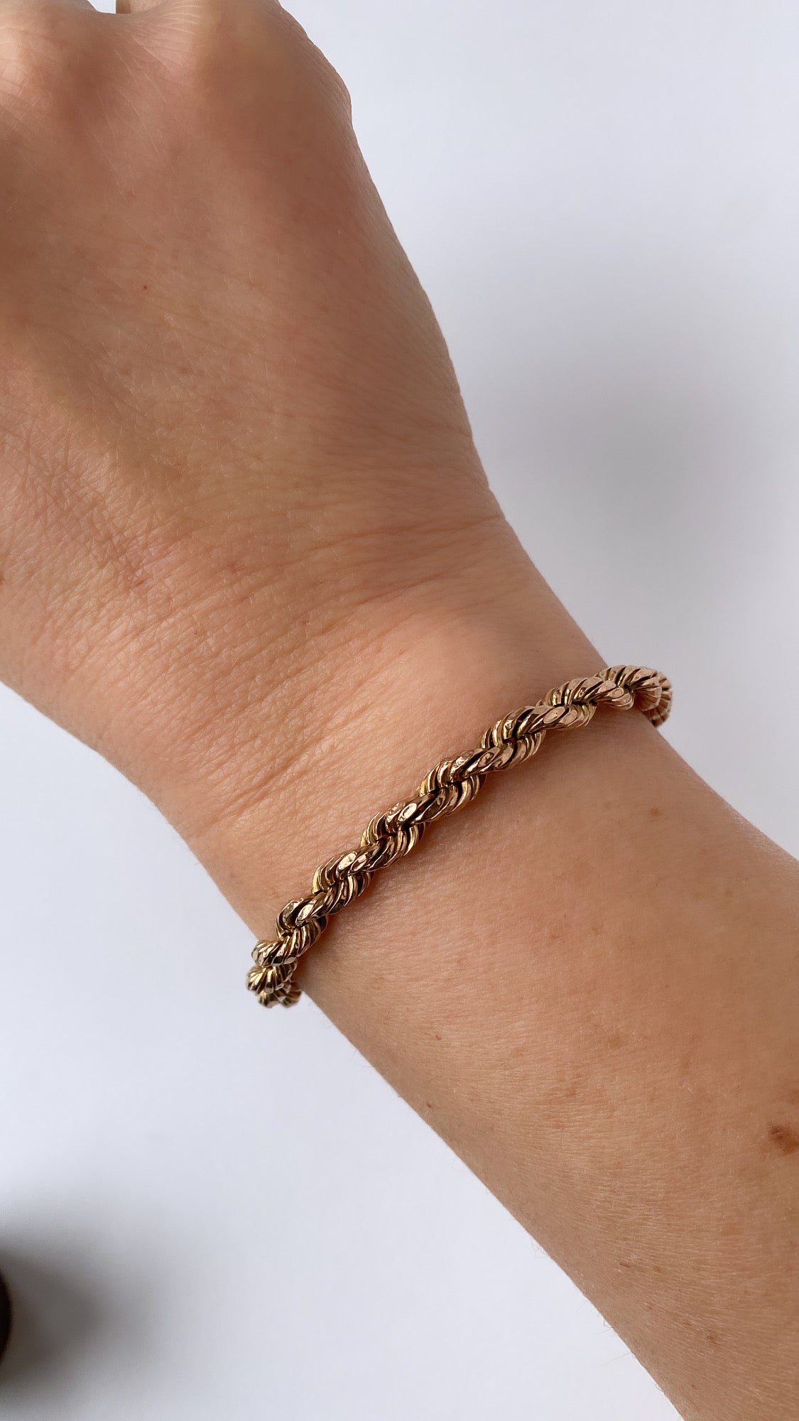 twist Italian rope bracelet