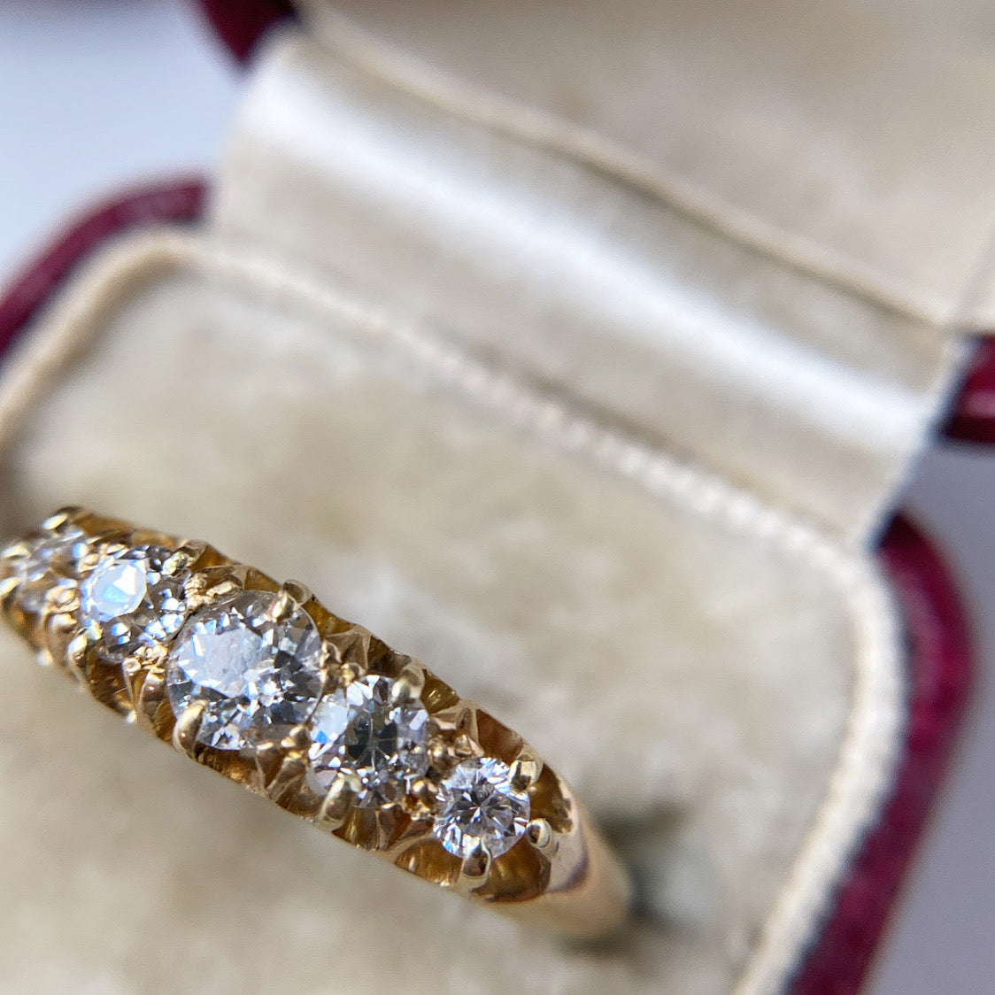 the diamond boat ring