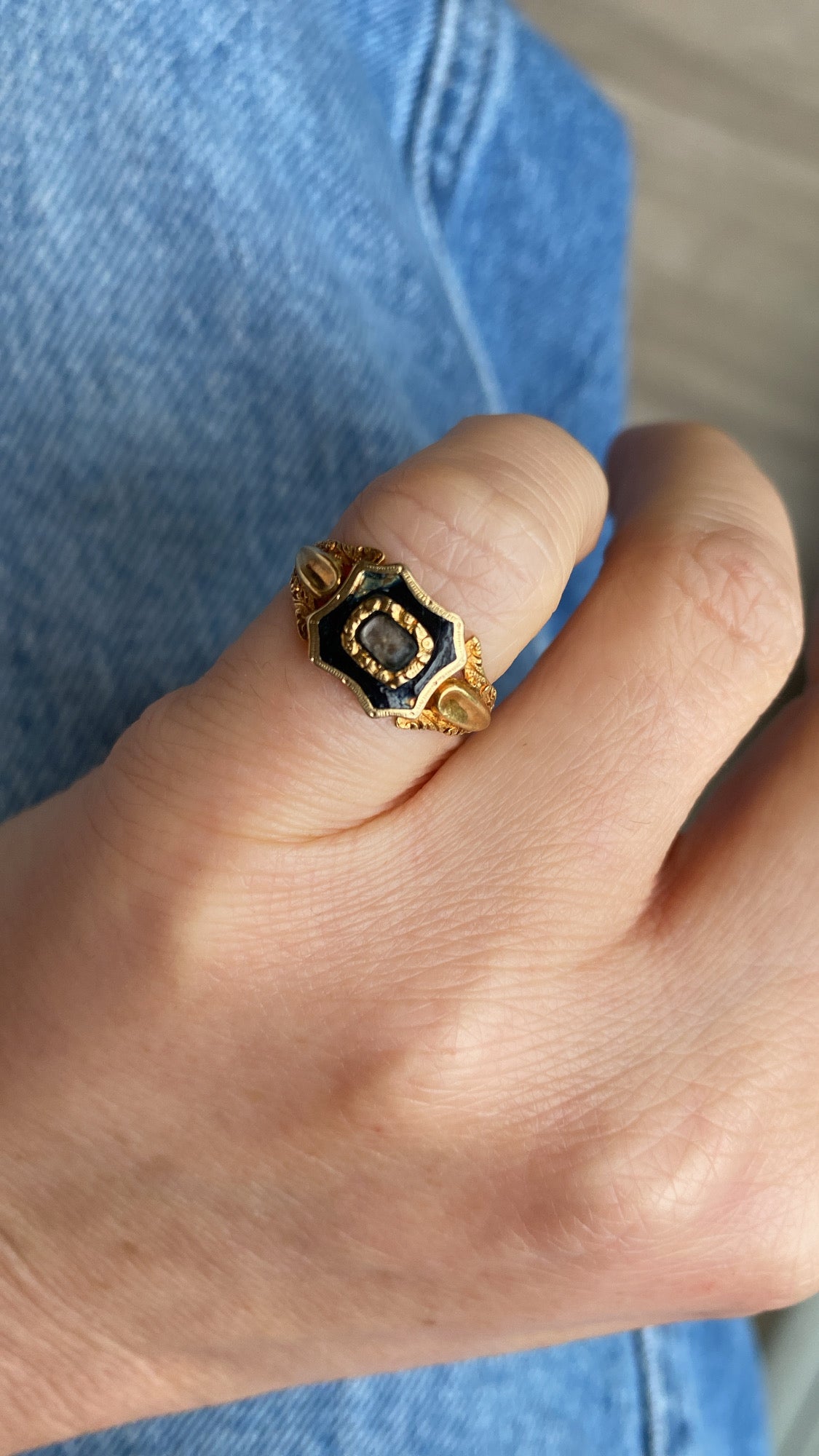 the Georgian mourning ring