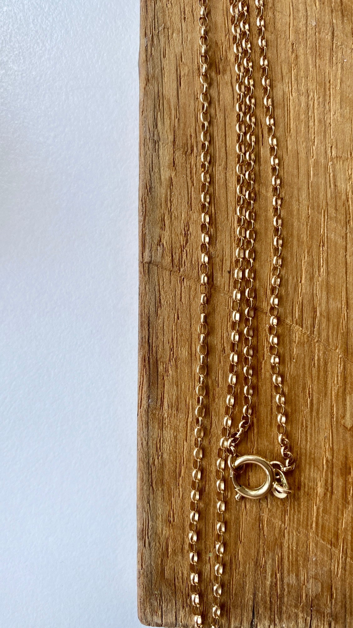 the 9ct yellow gold chain