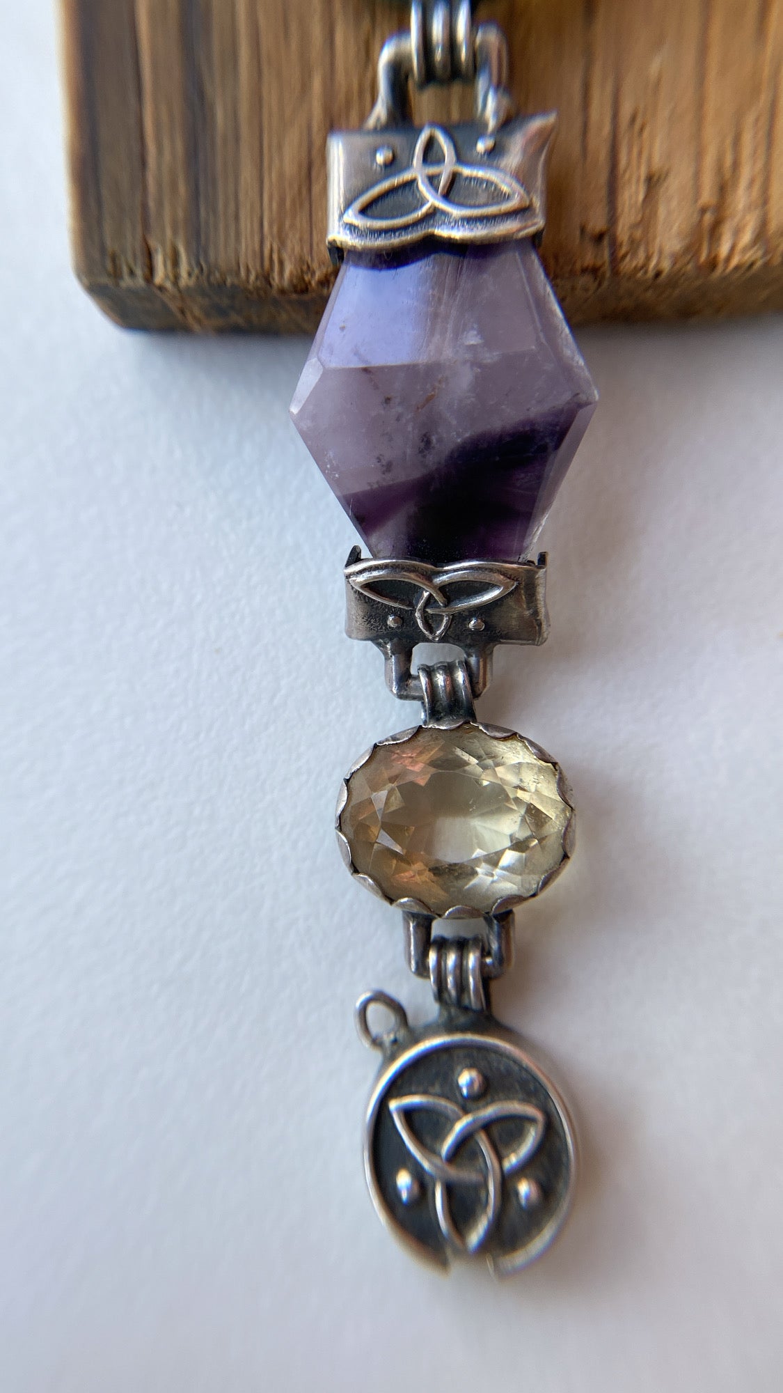 the Scottish agate and cairngorm bracelet