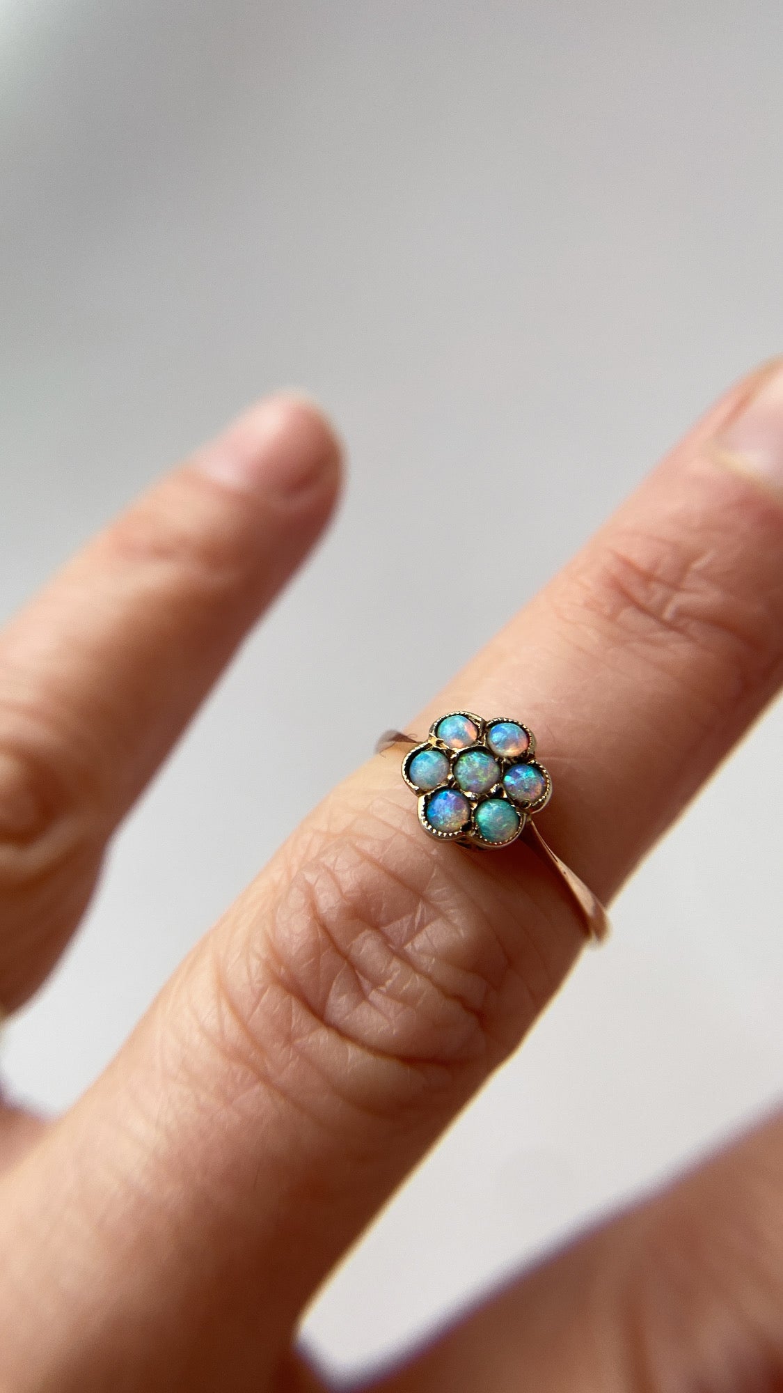 the opal daisy ring