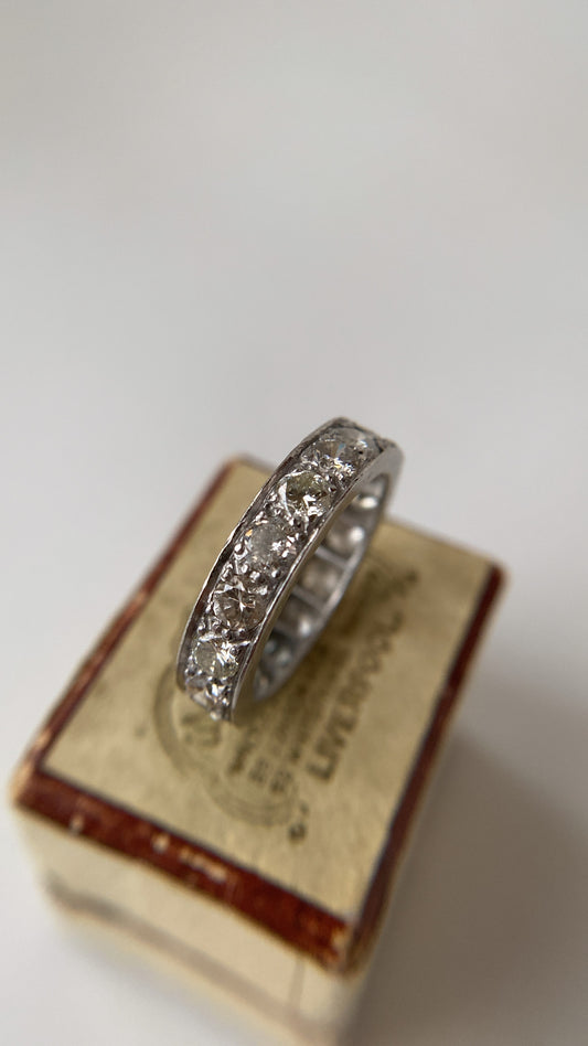 the diamond eternity band