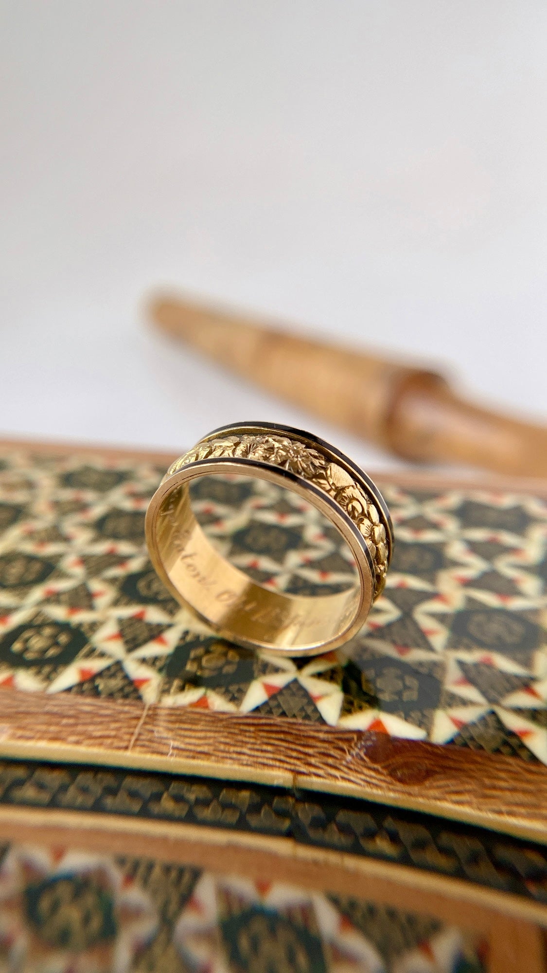 the antique mourning ring/layaway 2