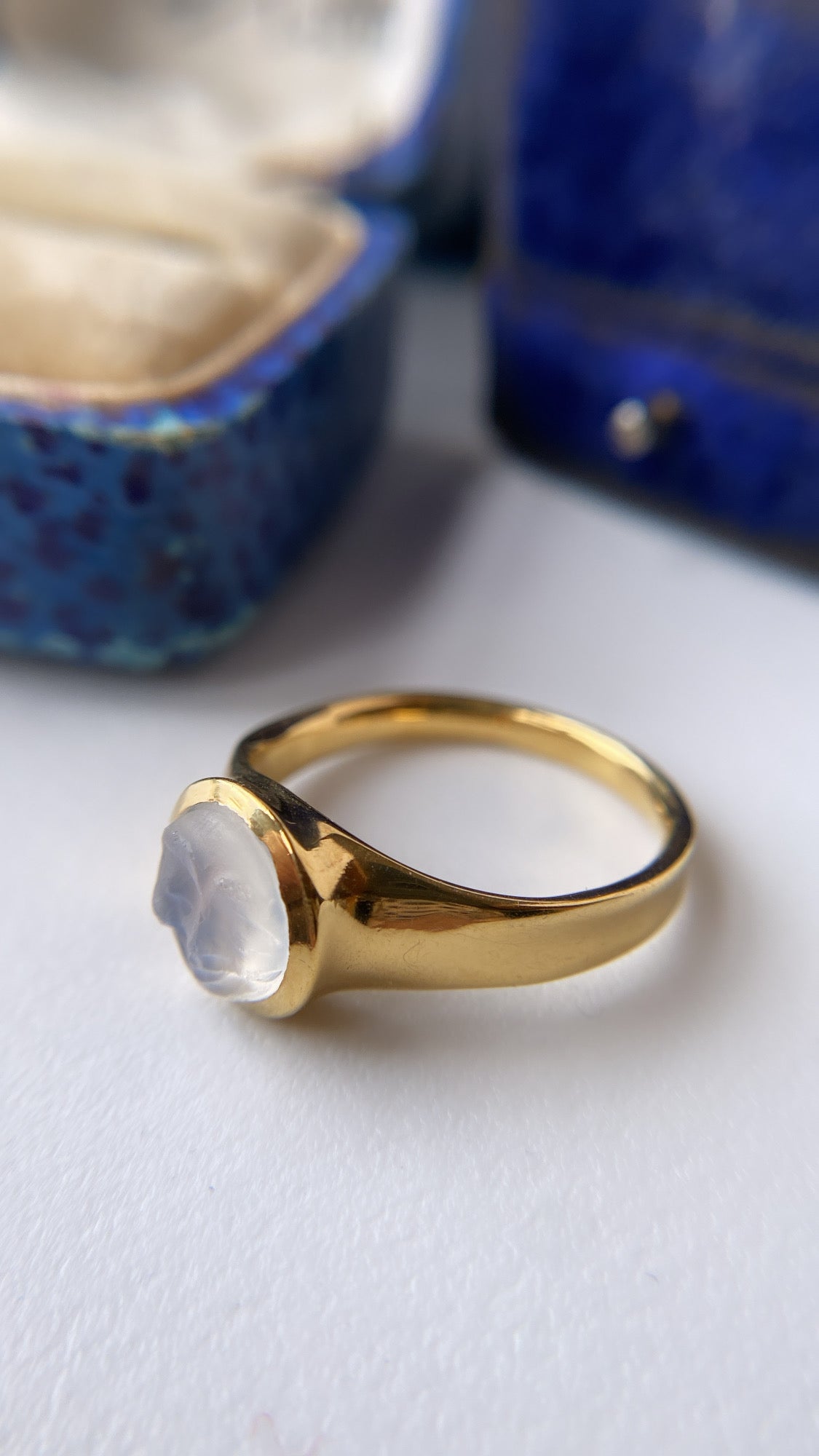 celestial man in the moon ring