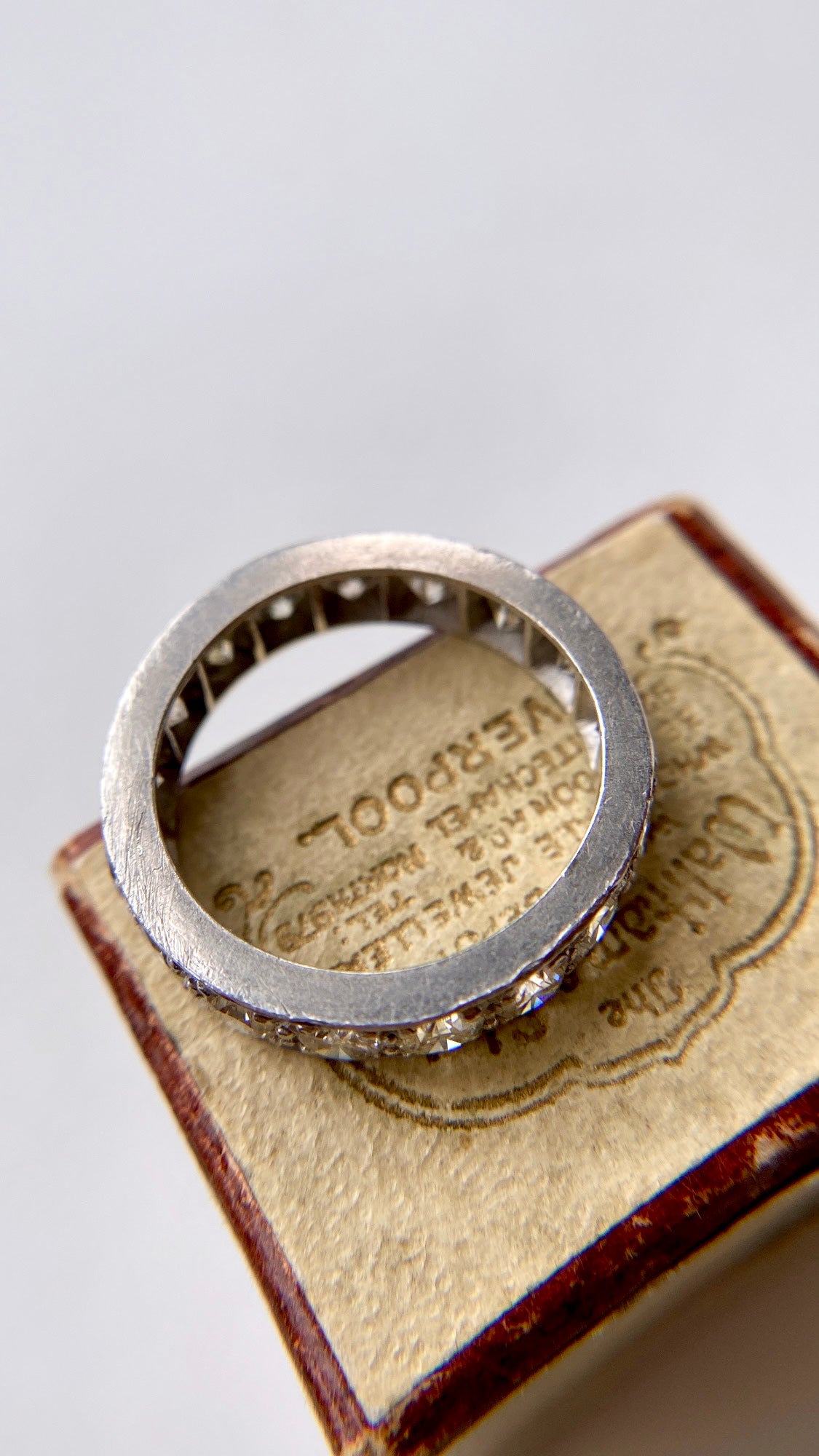 the diamond eternity band