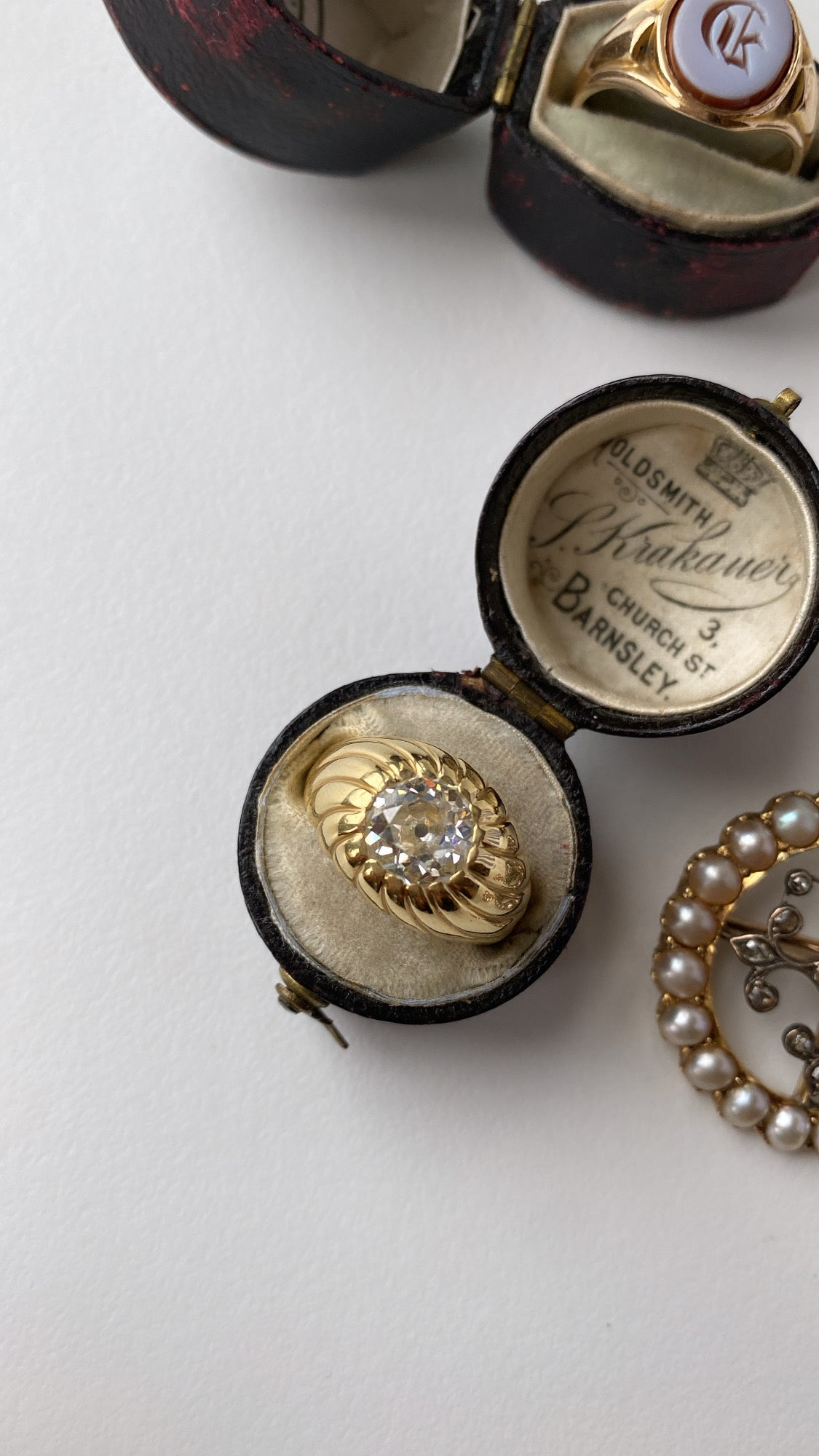 the 1960s diamond bombe ring