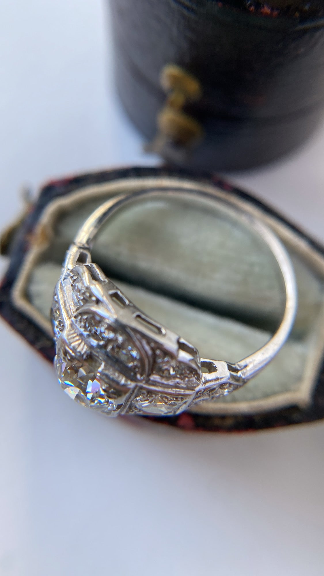 the art deco engagement ring