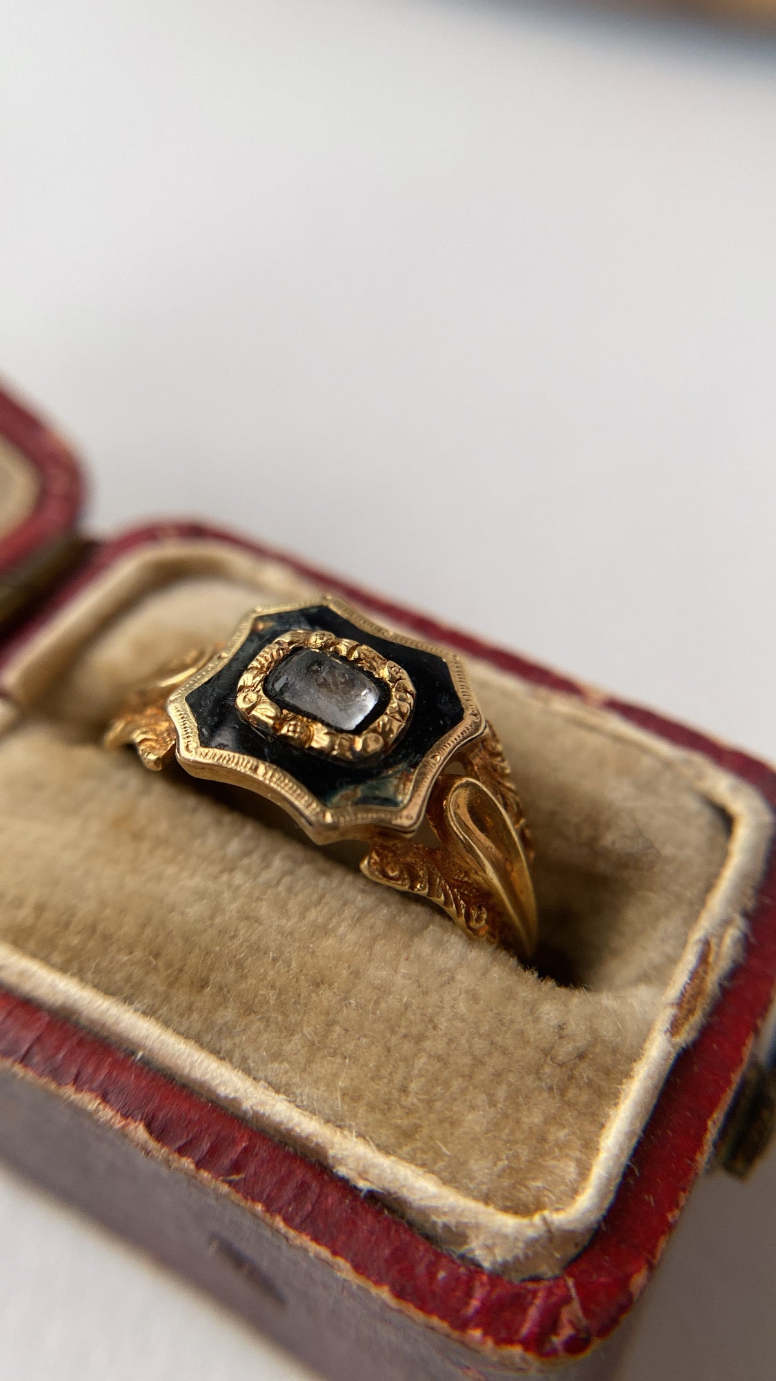 the Georgian mourning ring