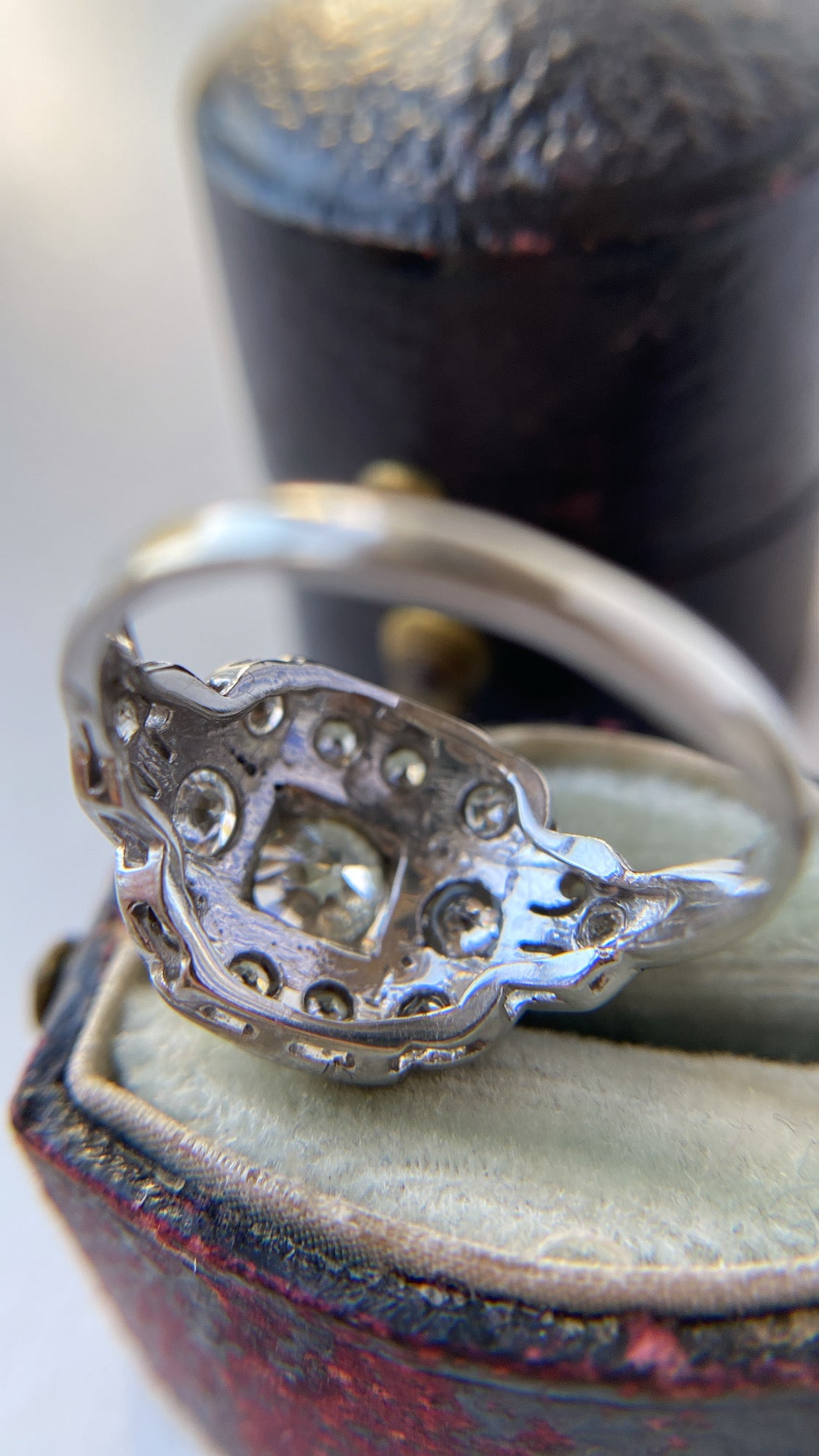 the art deco engagement ring