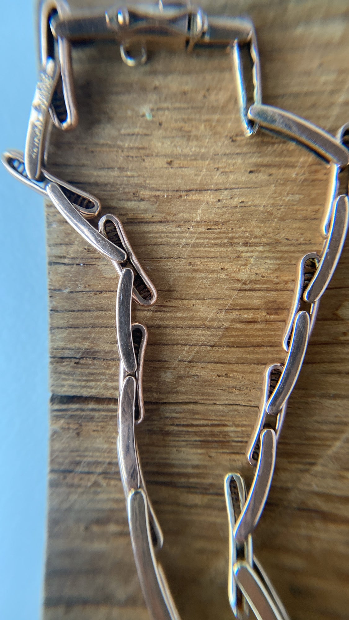 the antique bar link bracelet
