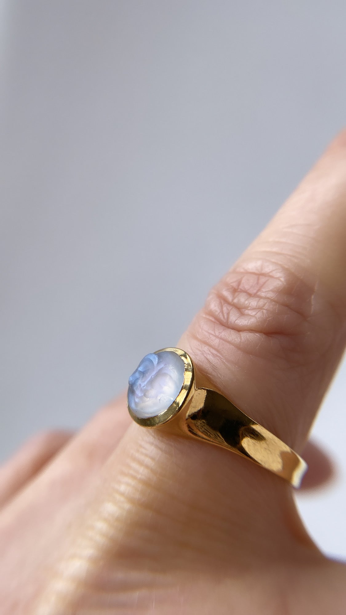 celestial man in the moon ring