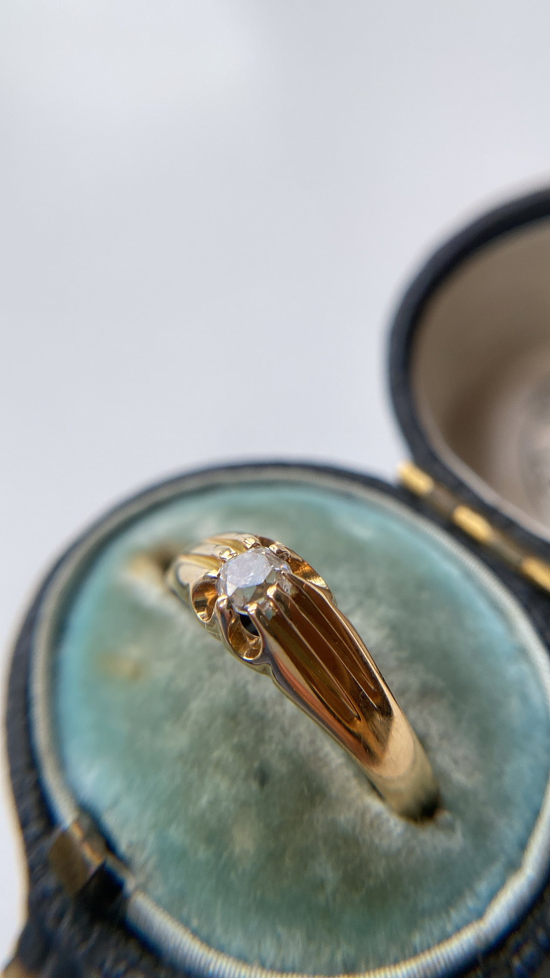 antique diamond solitaire