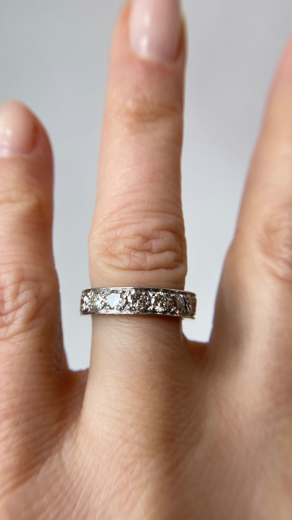 the diamond eternity band