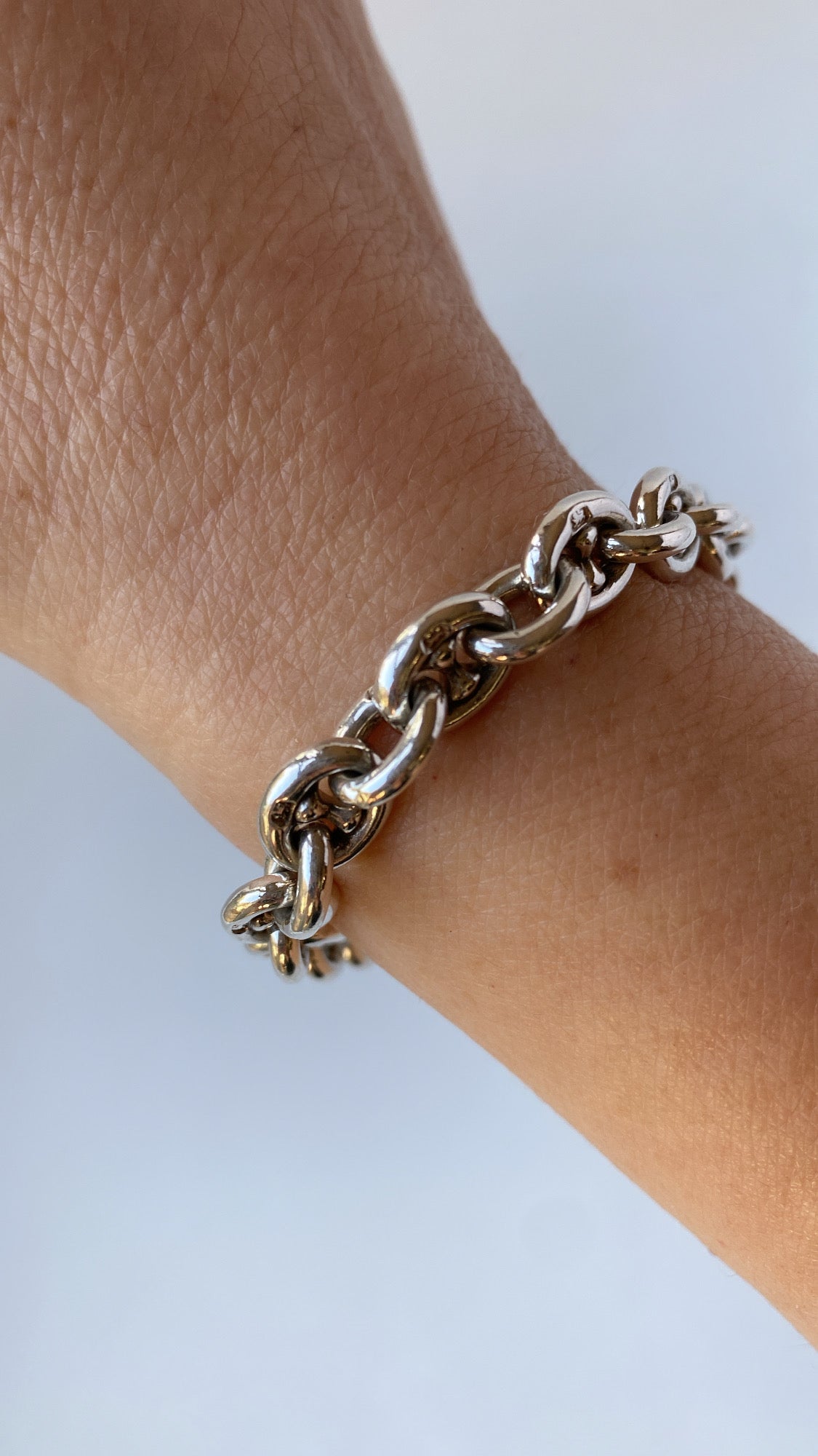 the chunky anchor link bracelet