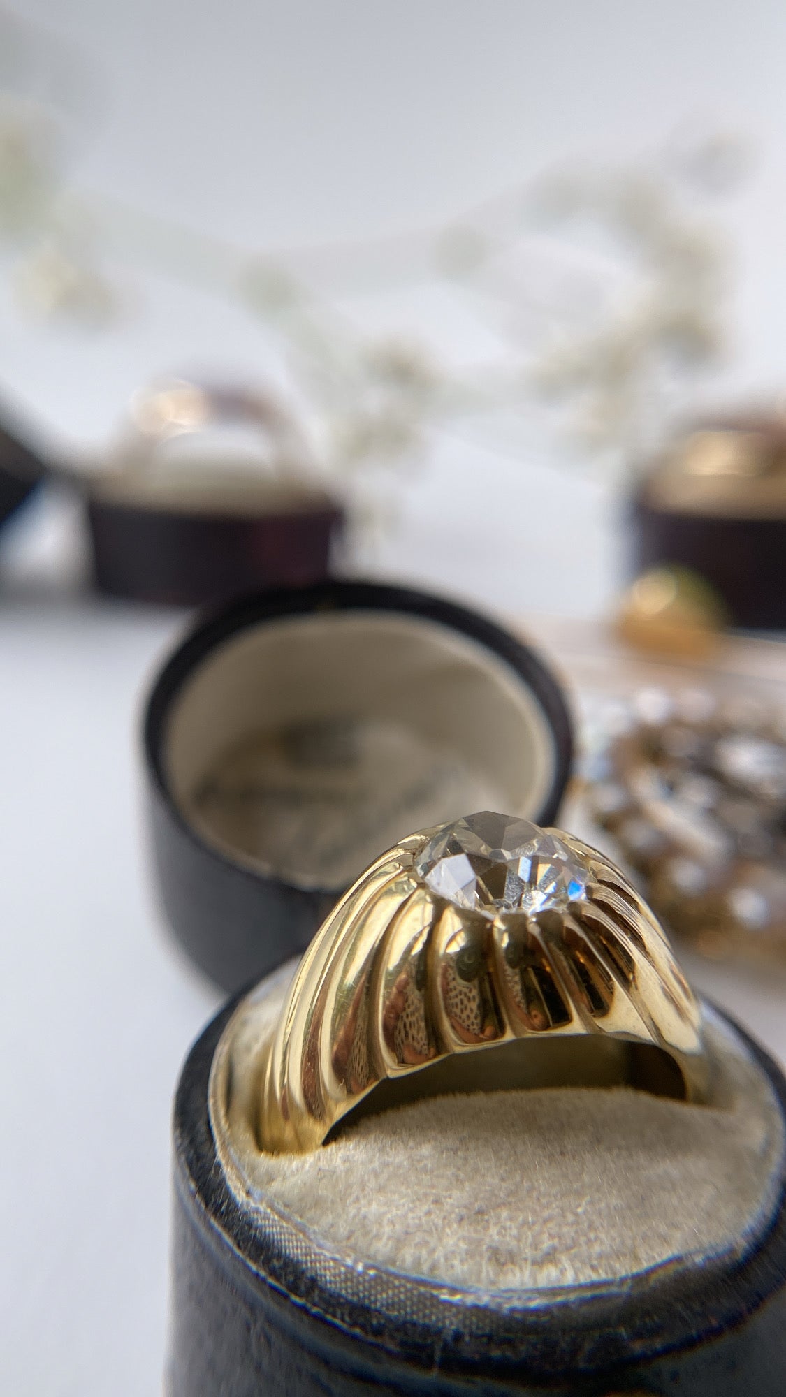 the 1960s diamond bombe ring