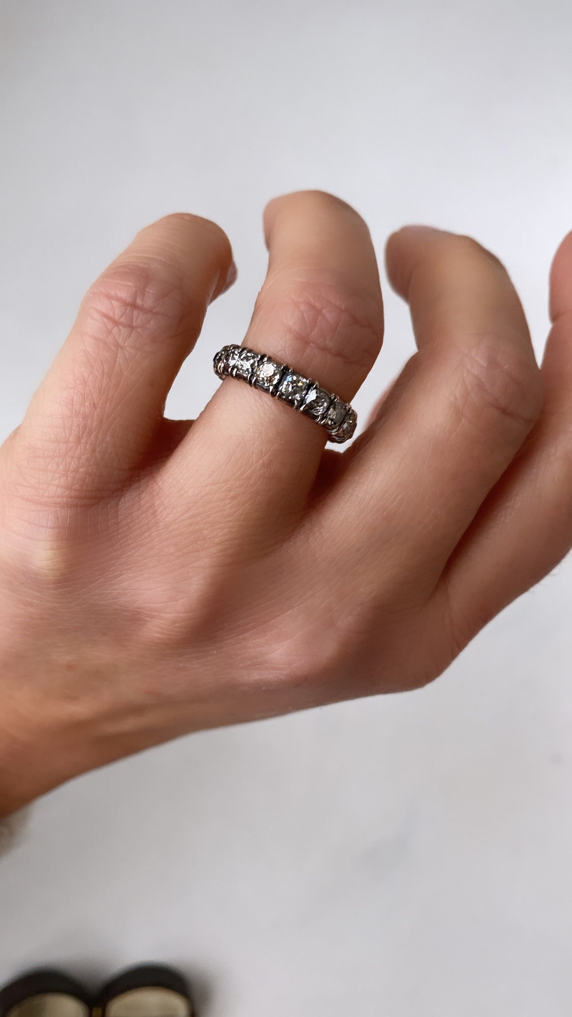 antique diamond full eternity