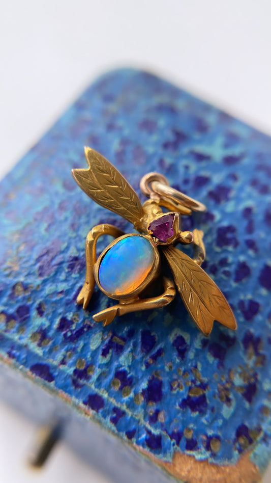 the opal and ruby love bug