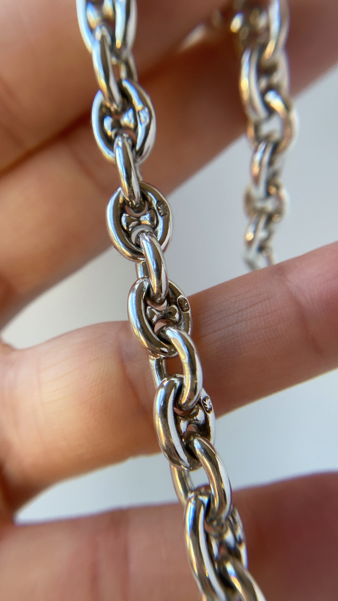 the chunky anchor link bracelet