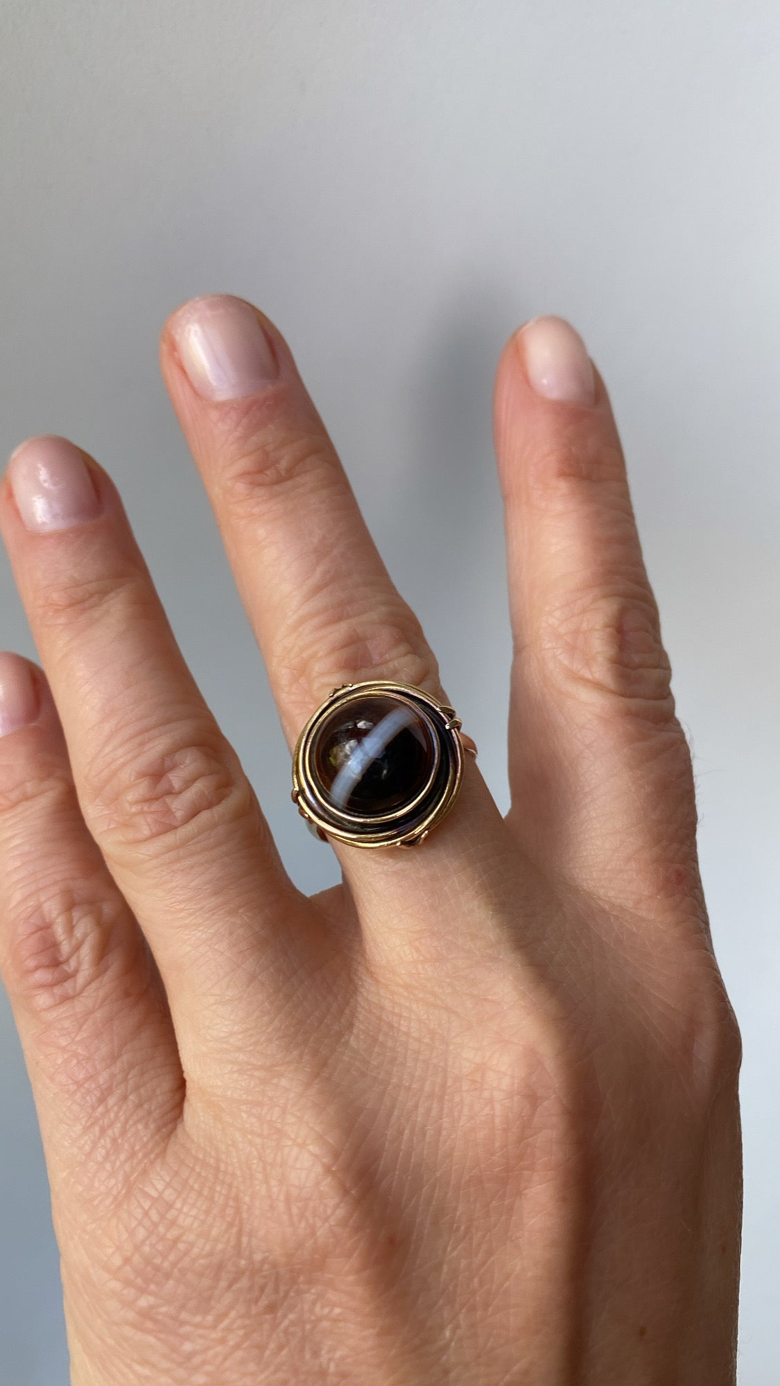 the Victorian banded agate