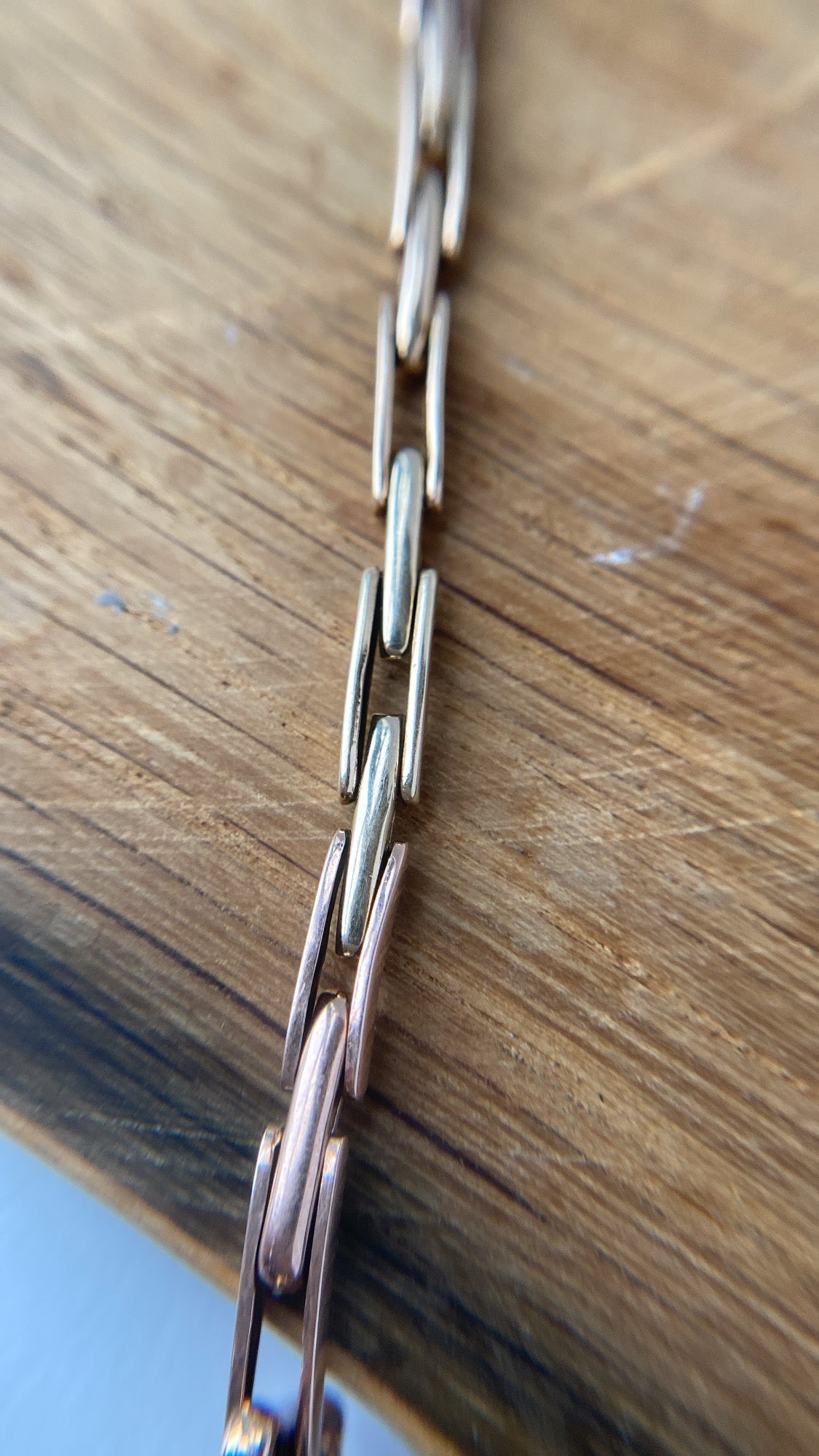 the antique bar link bracelet