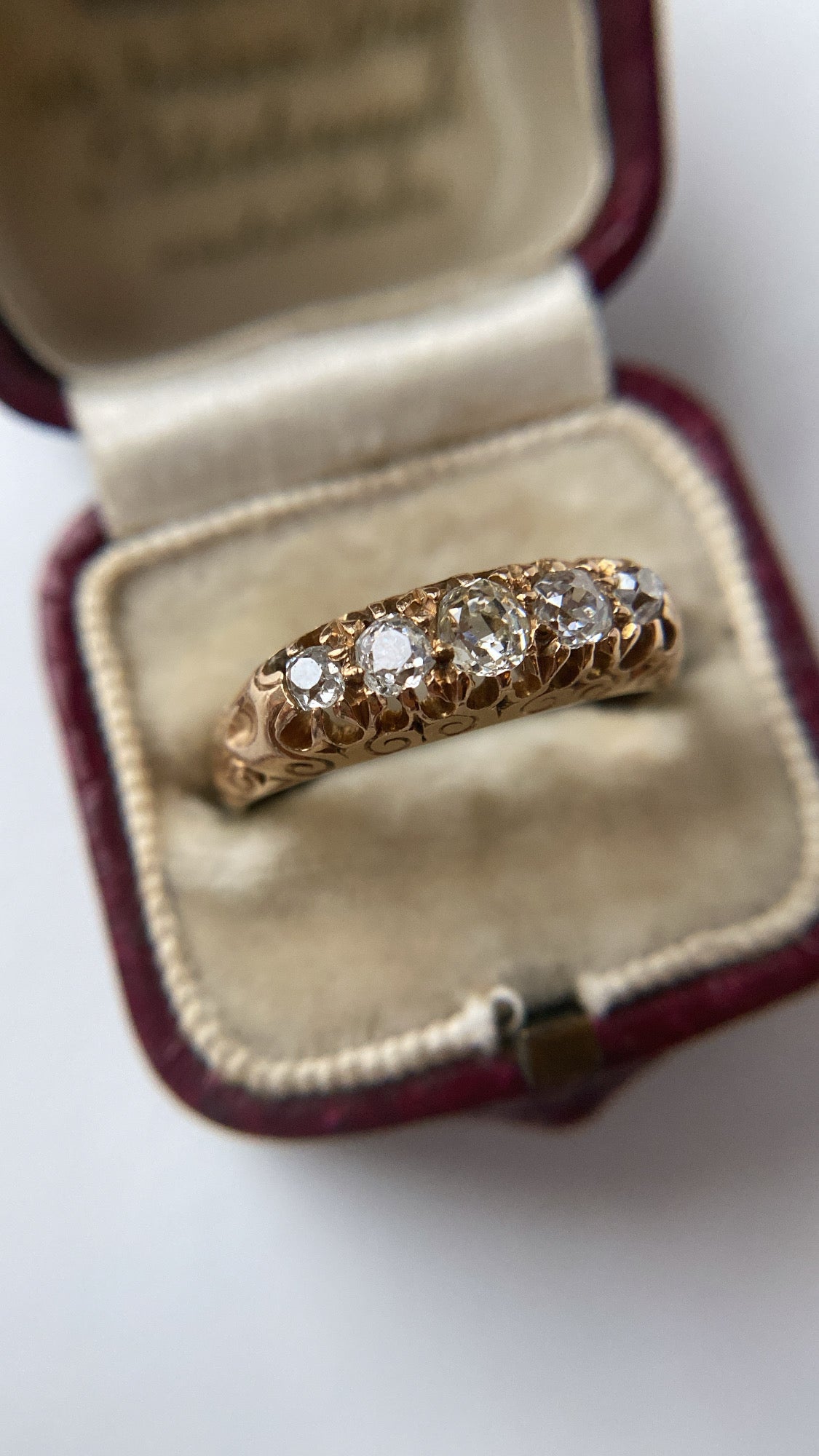 the diamond boat ring 1/8