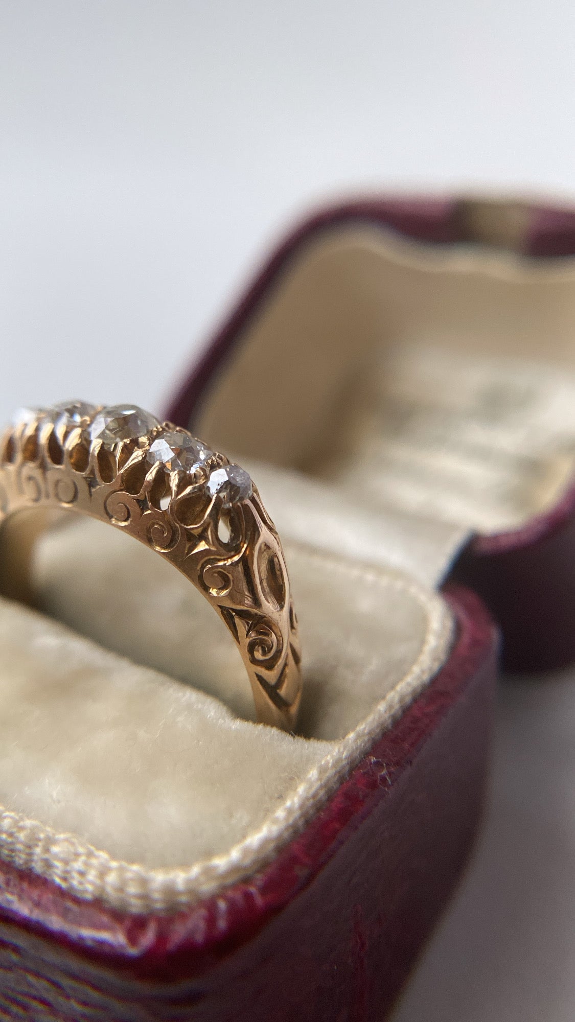 the diamond boat ring 1/8