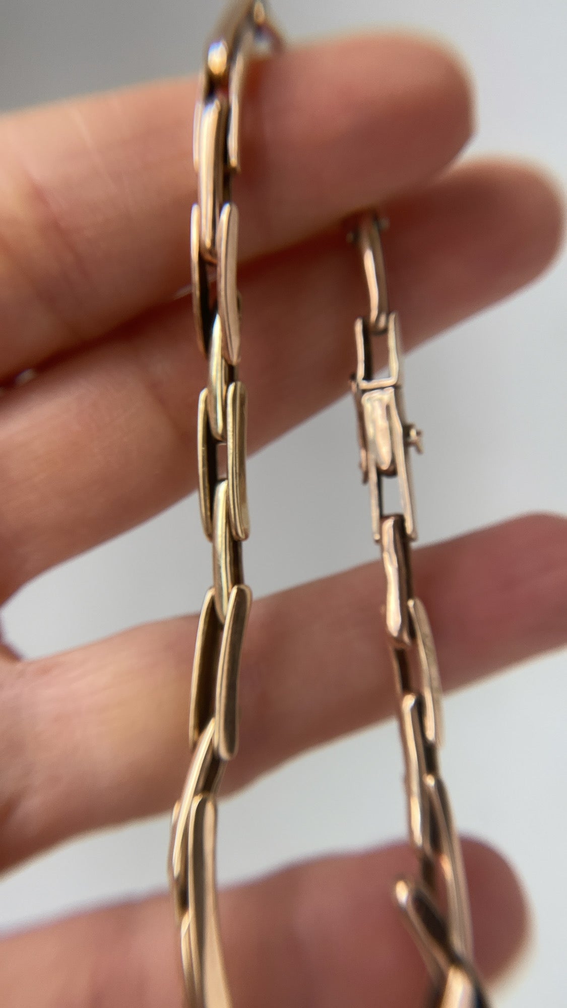the antique bar link bracelet