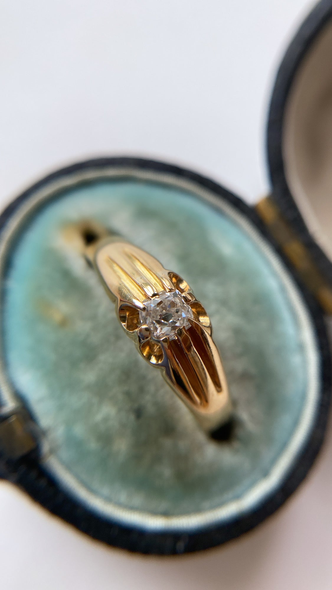 antique diamond solitaire