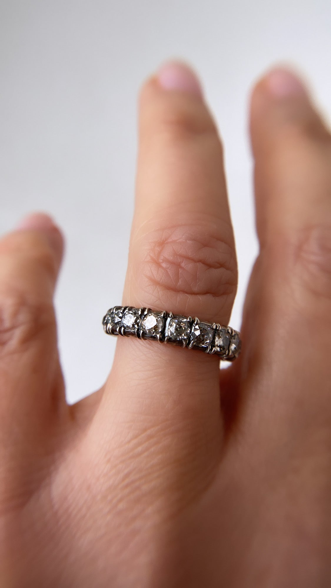 antique diamond full eternity