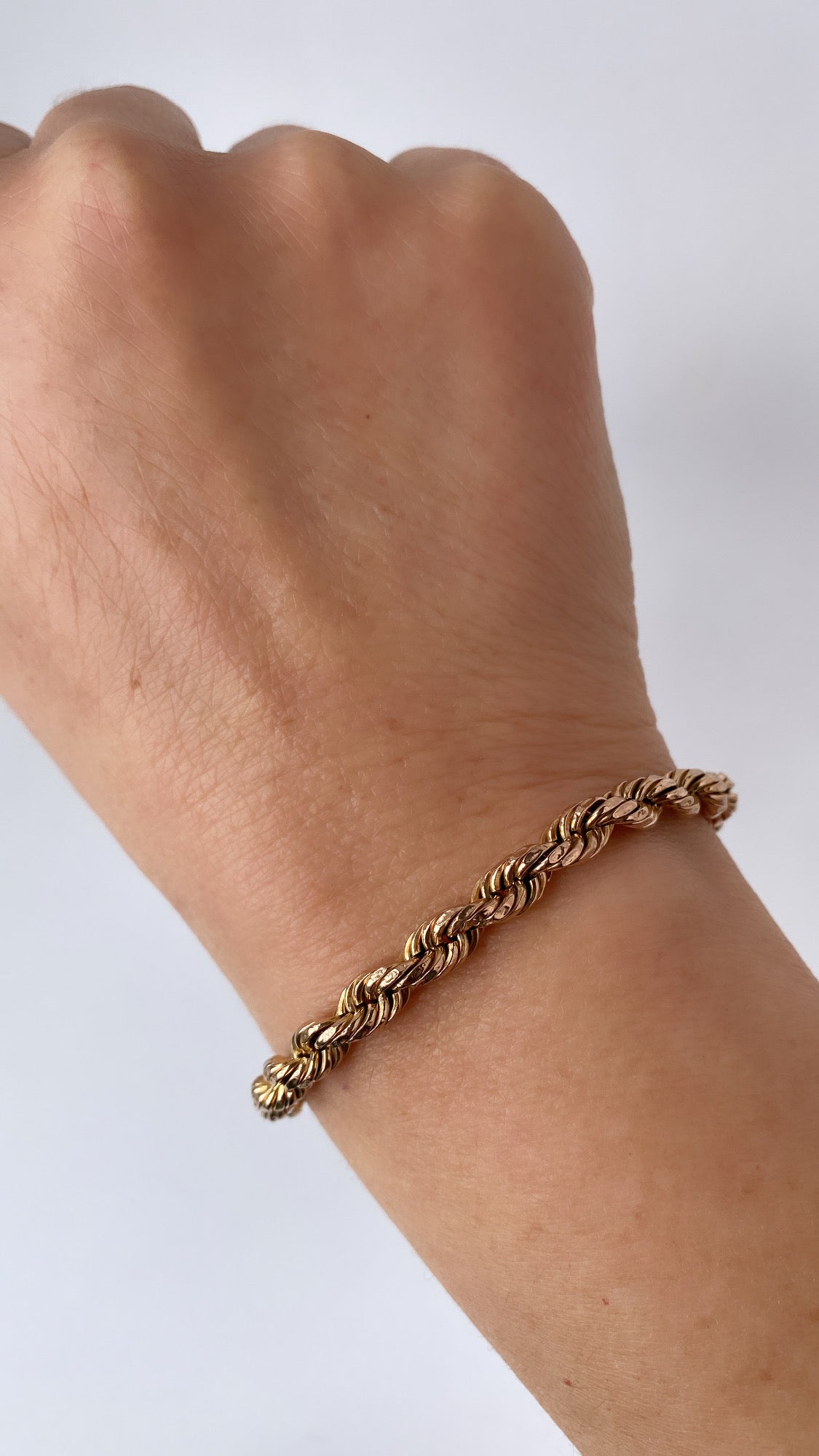 twist Italian rope bracelet