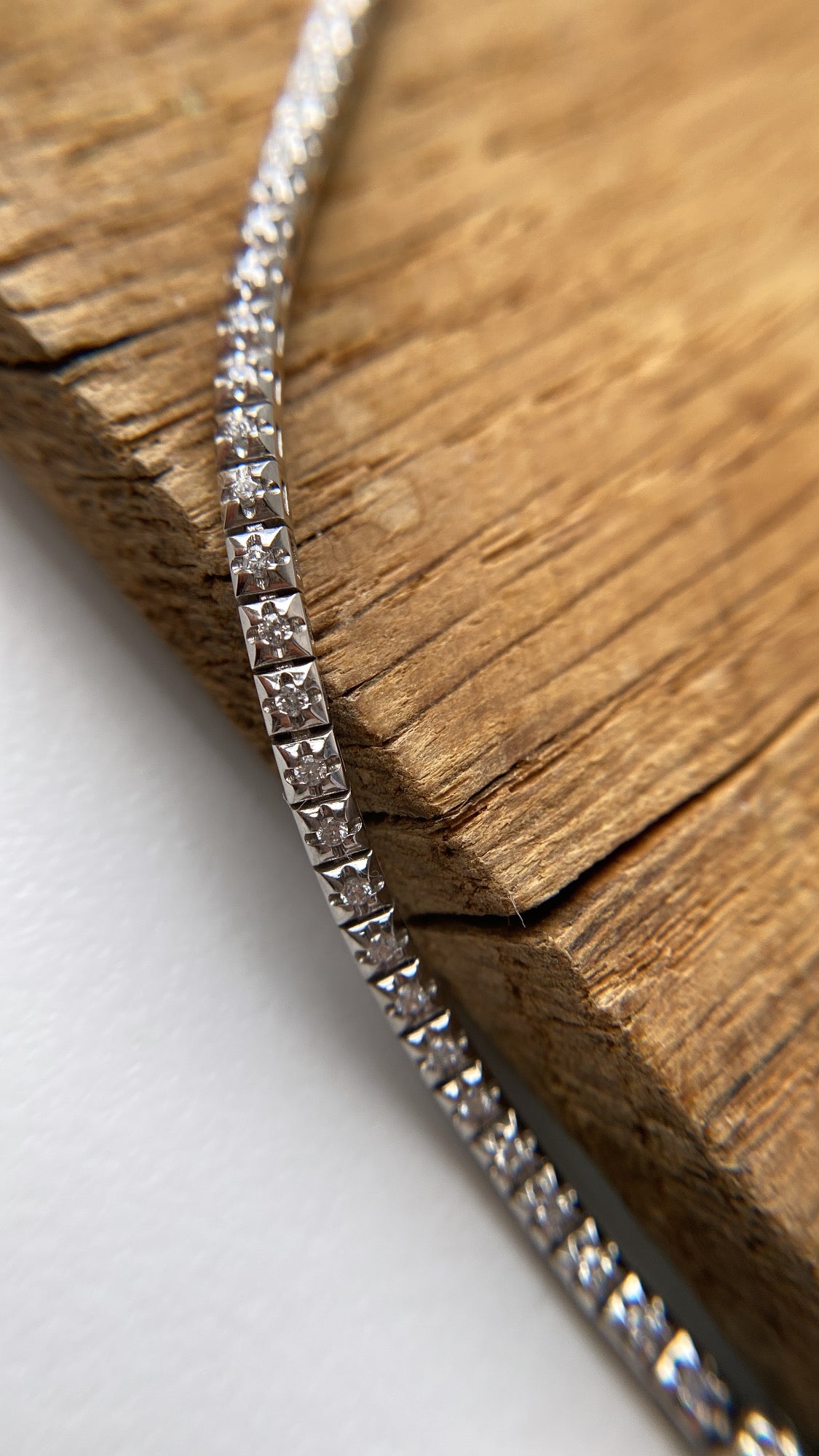 the diamond tennis bracelet