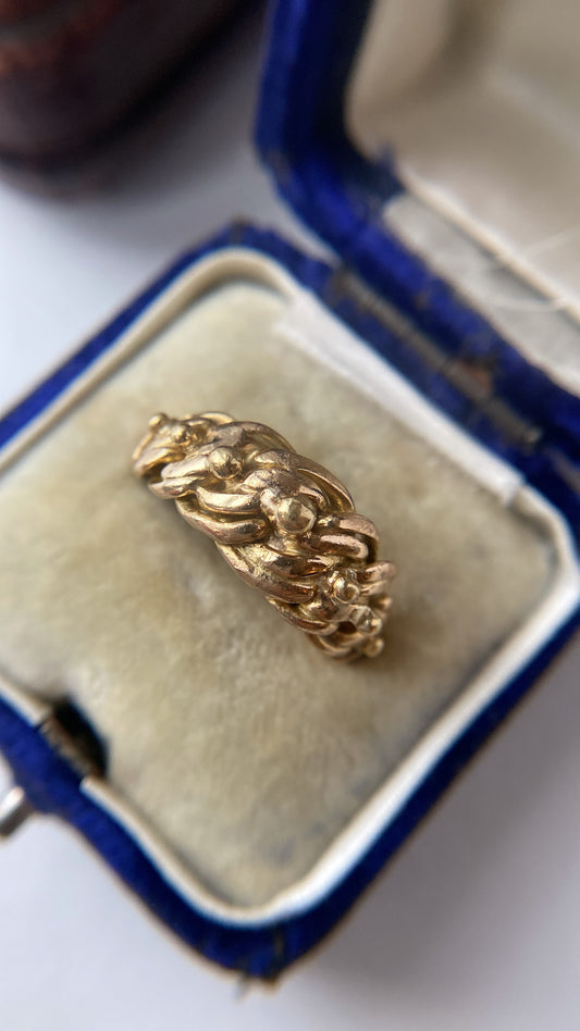 the chunky antique keeper ring