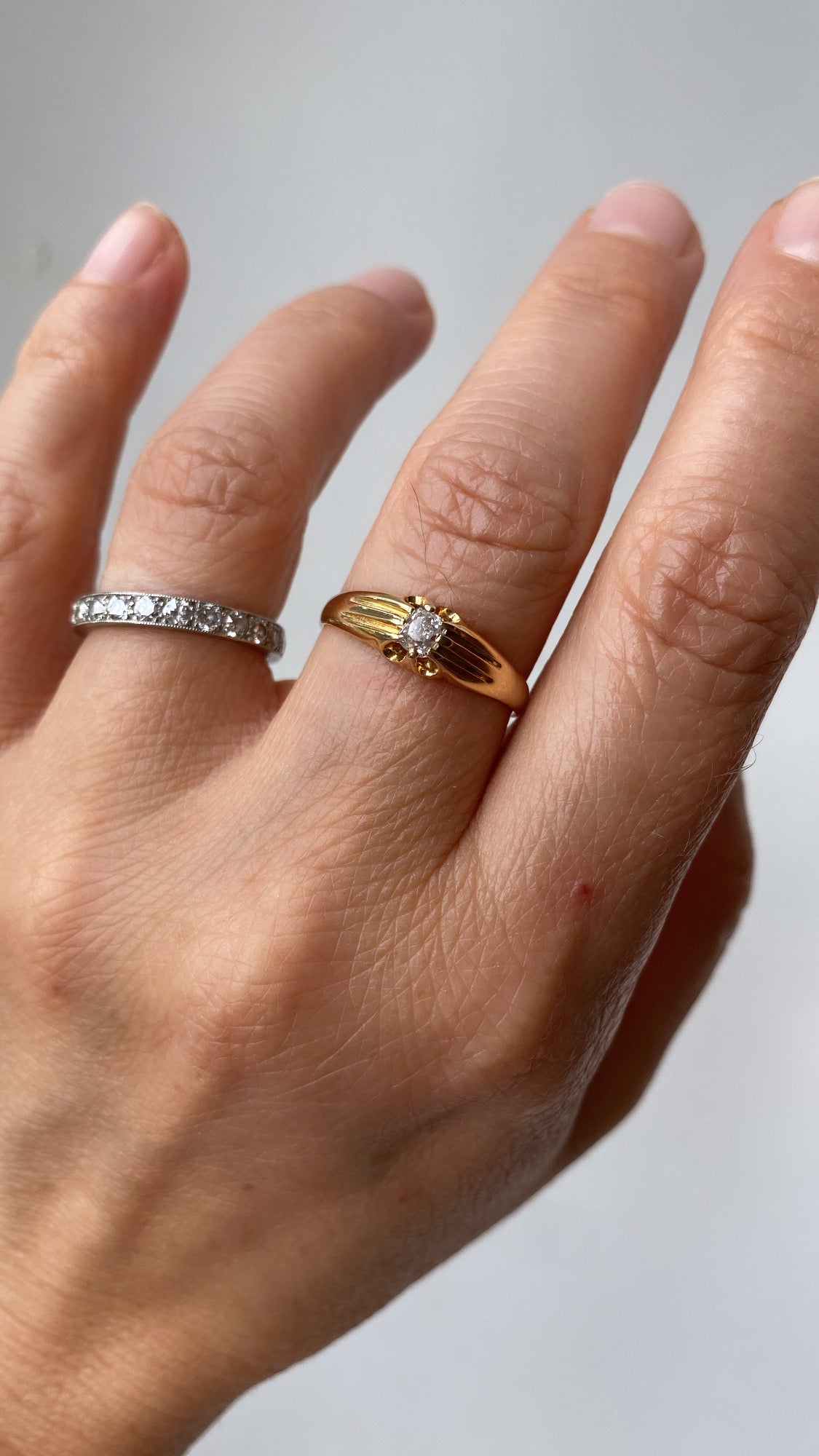 antique diamond solitaire