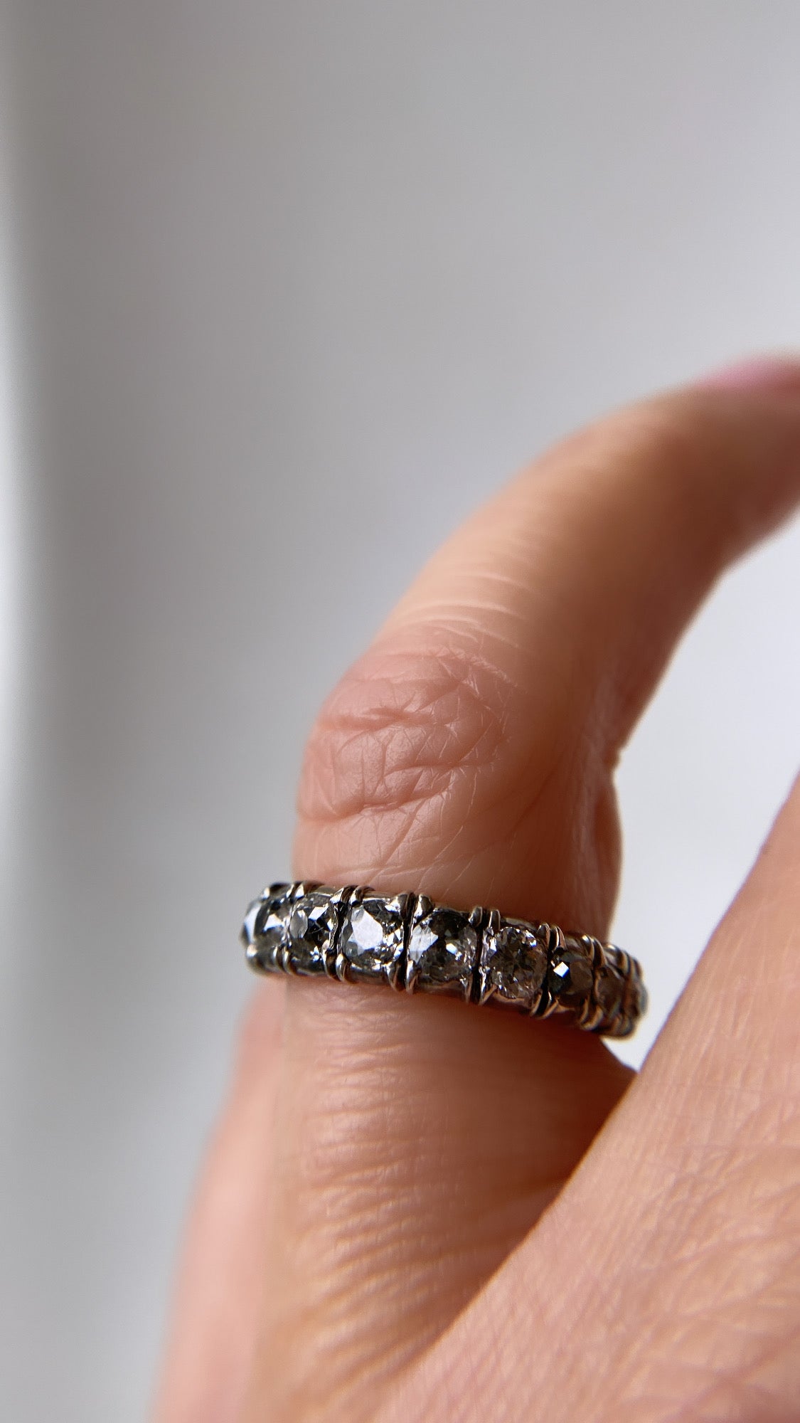 antique diamond full eternity