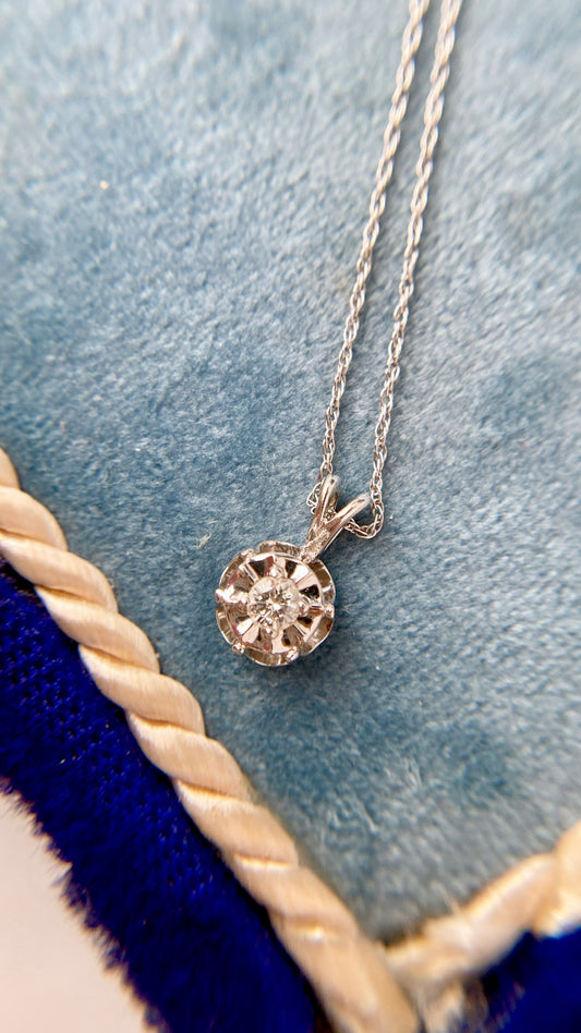 the sweet diamond necklace