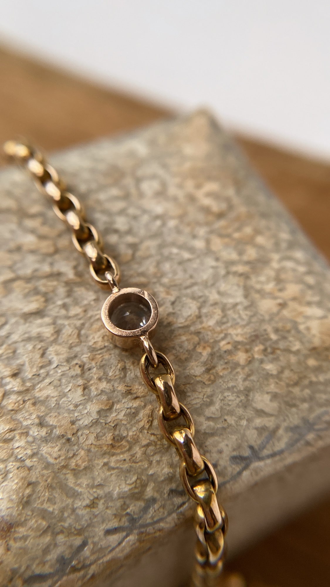 the diamond chain bracelet
